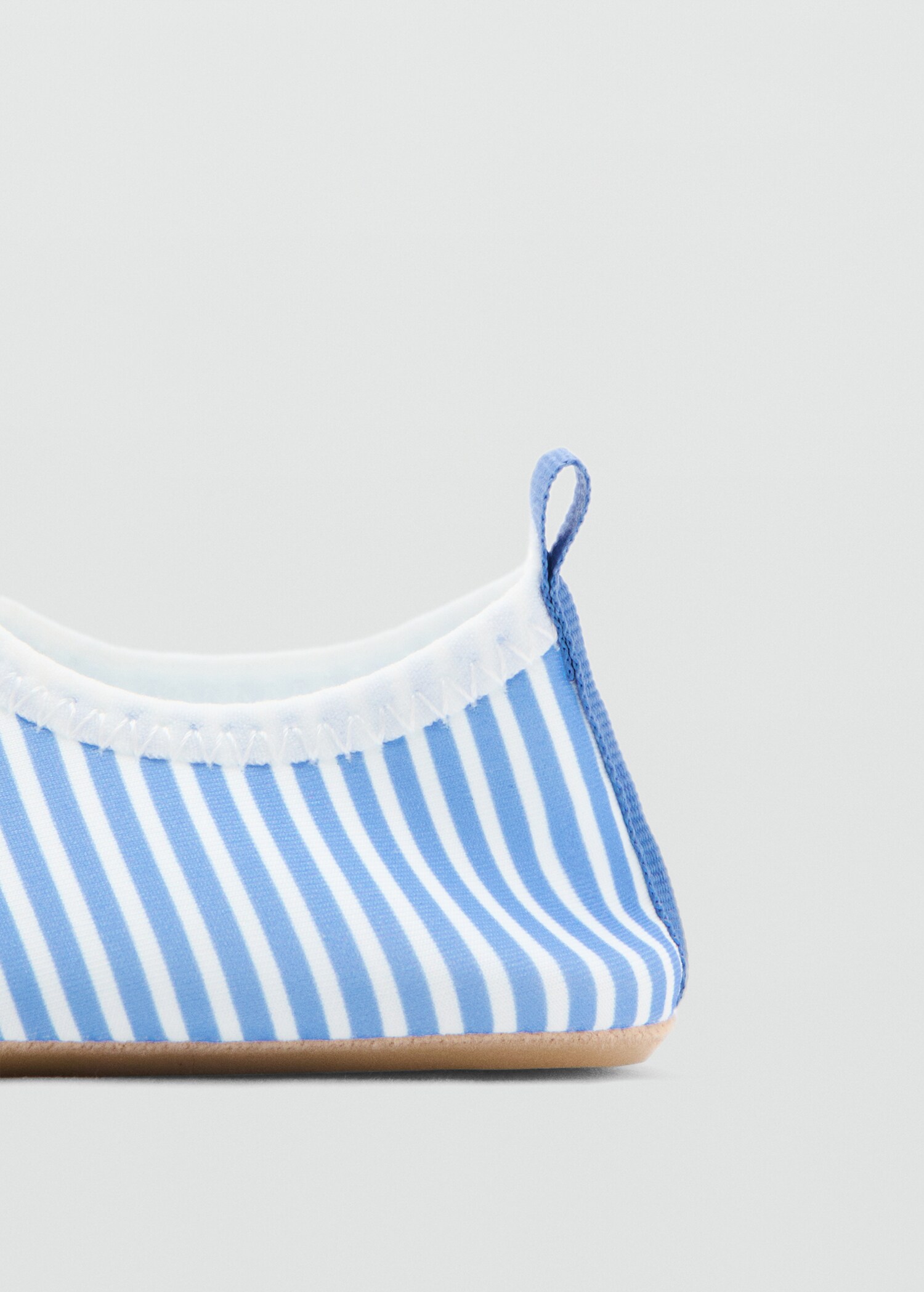 Striped booties - Details of the article 1