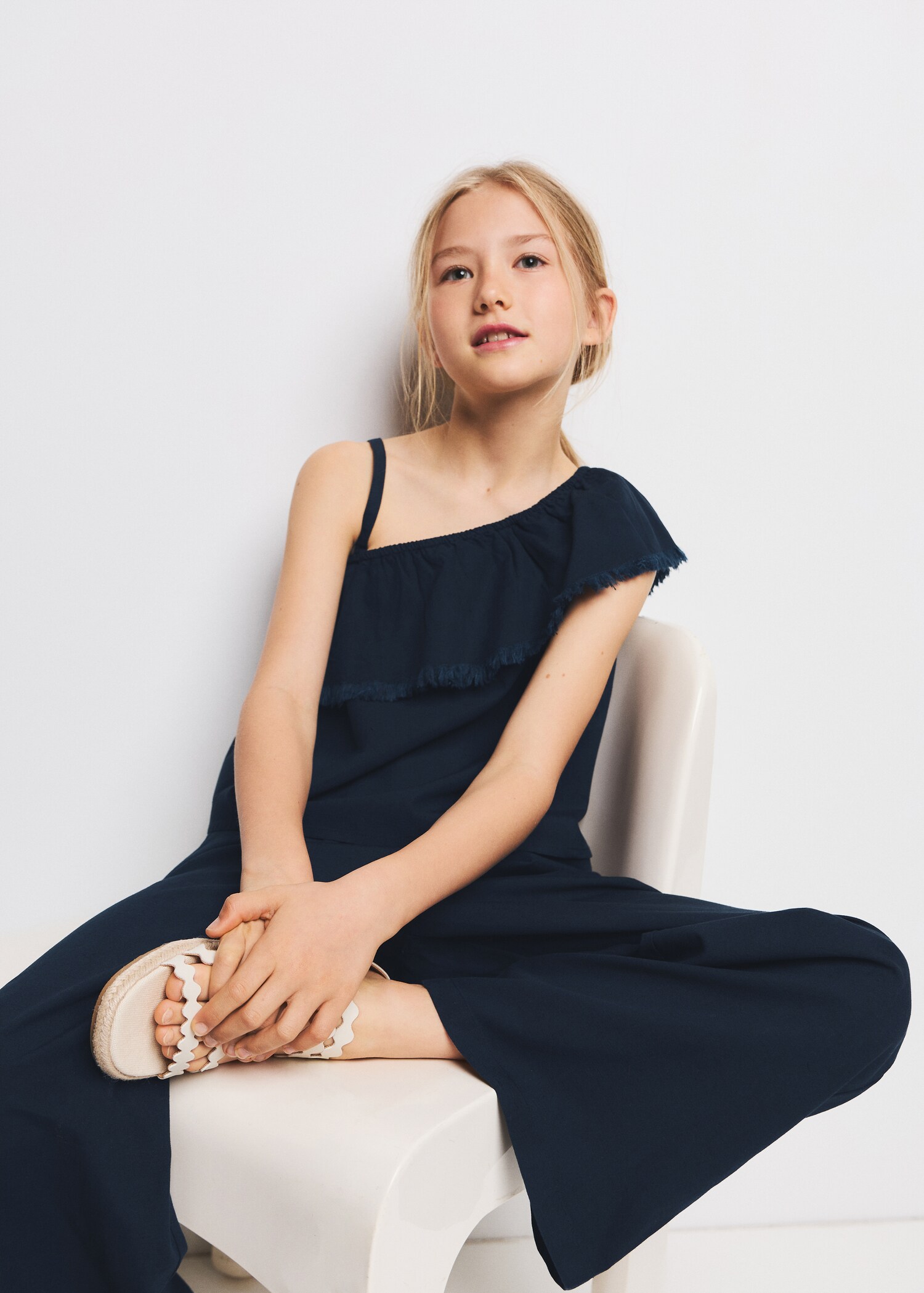 بلوزة منفوشة غير متناسقة - تفاصيل المنتج 2