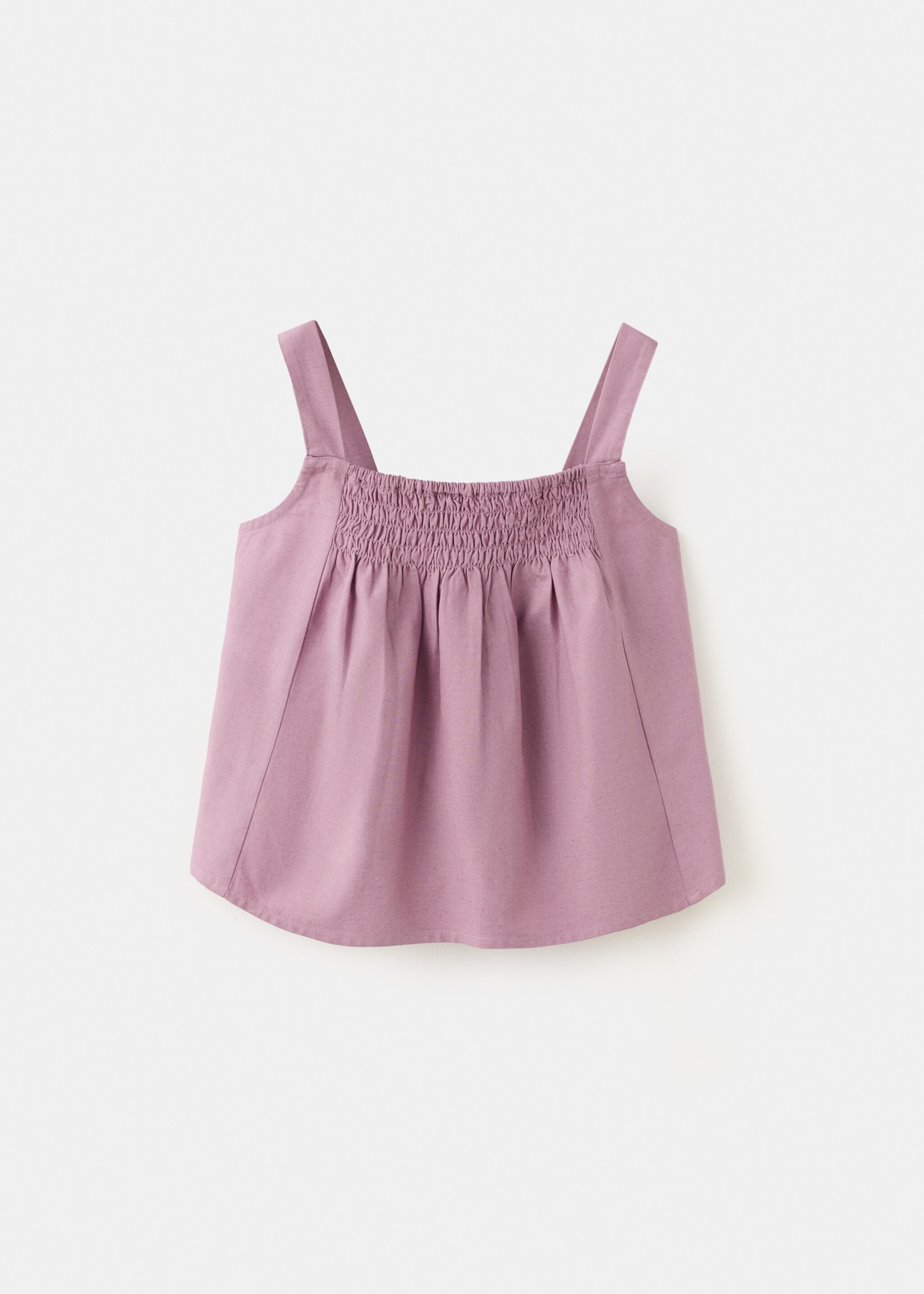 Wool cotton-blend blouse - Article without model, Light/Pastel Purple. Ref: 27047910-00.