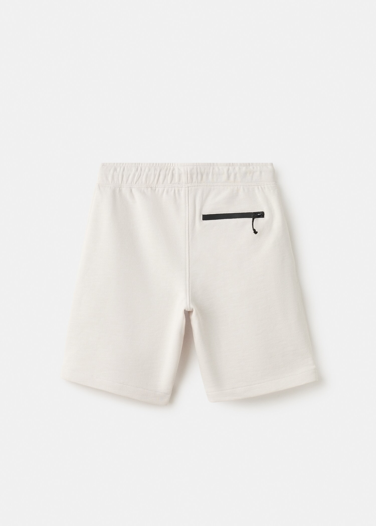 Bermuda shorts with drawstring - Reverse of the article
