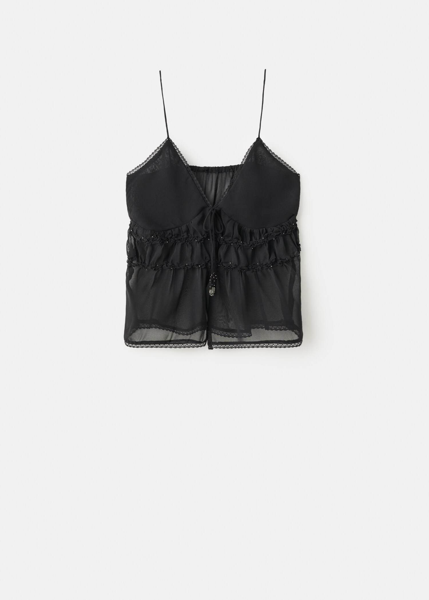 Detail beading top - Article without model