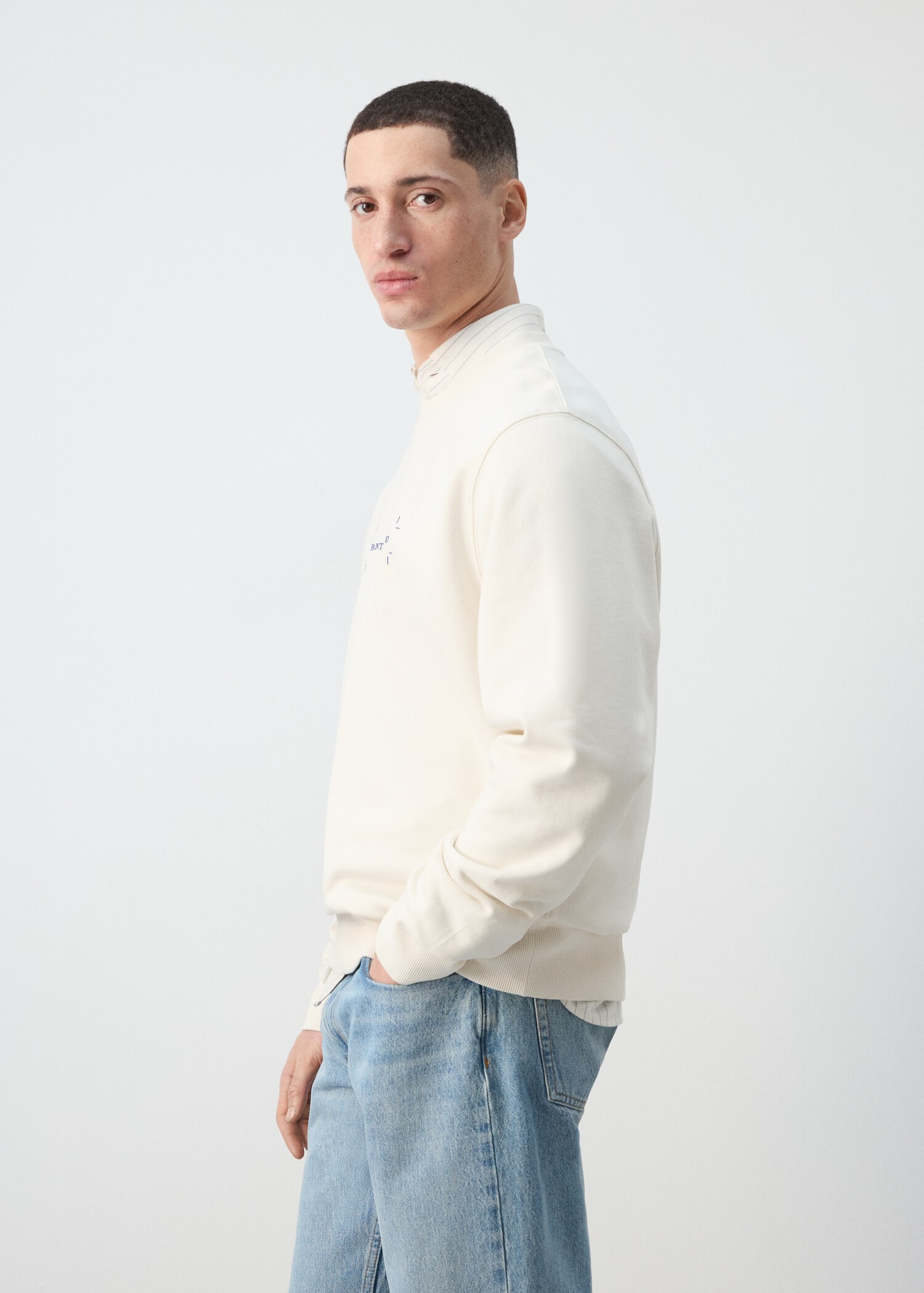 Hoodie 100% katoen met tekst - Detail van het artikel 2