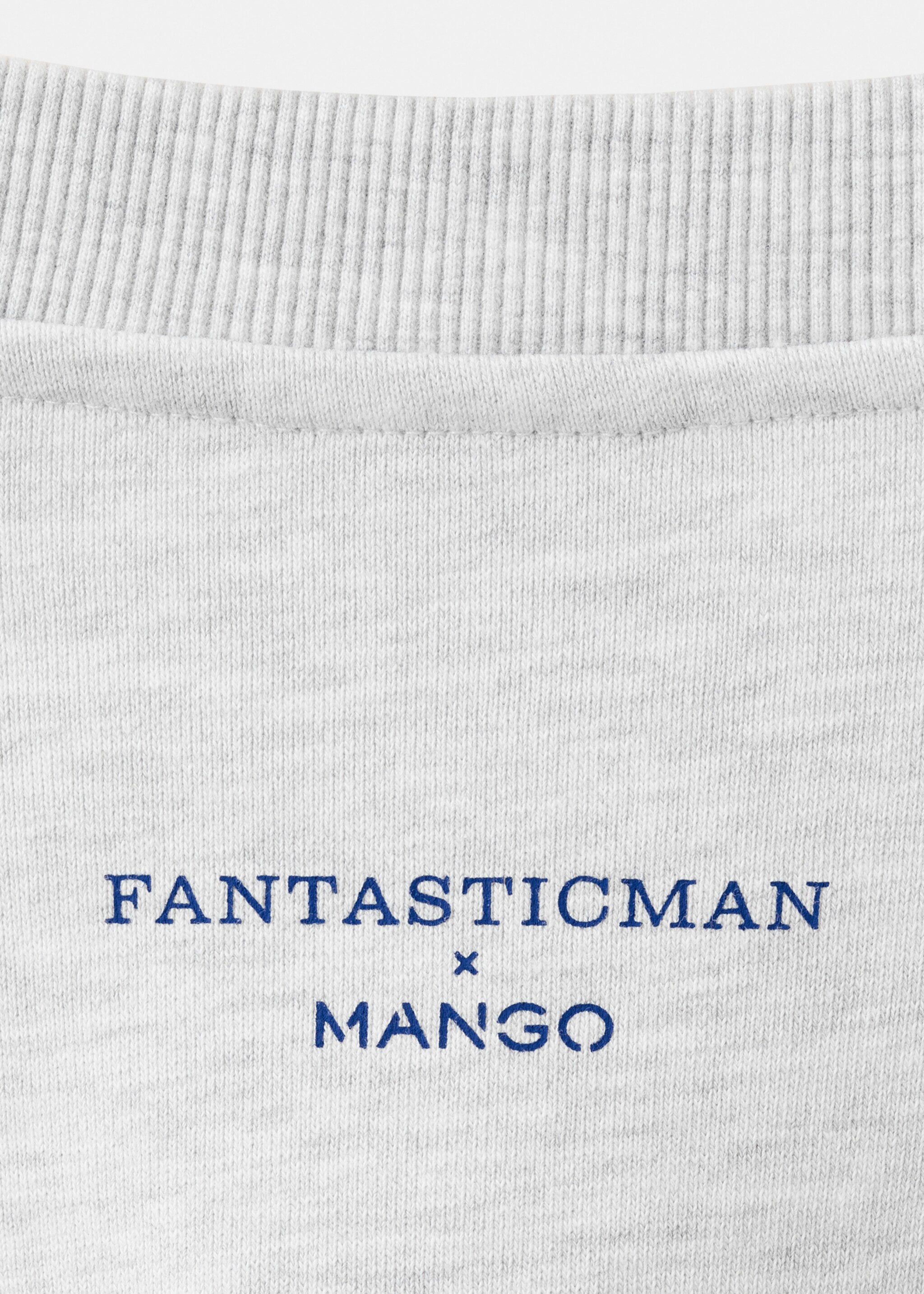 Hoodie 100% katoen met tekst - Detail van het artikel 0, Mediumgrijs. Ref: 27047918-00.