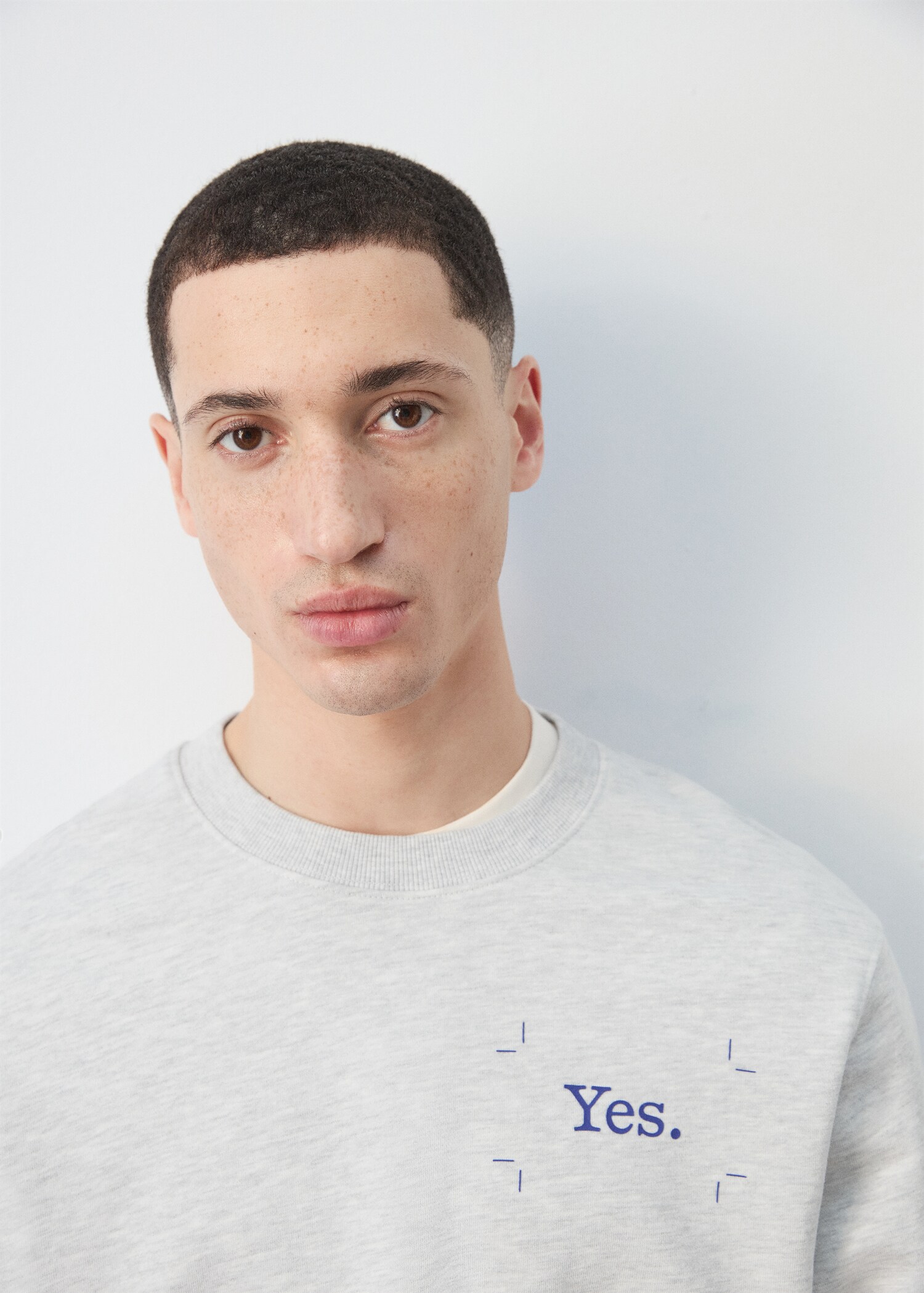 Hoodie 100% katoen met tekst - Detail van het artikel 1