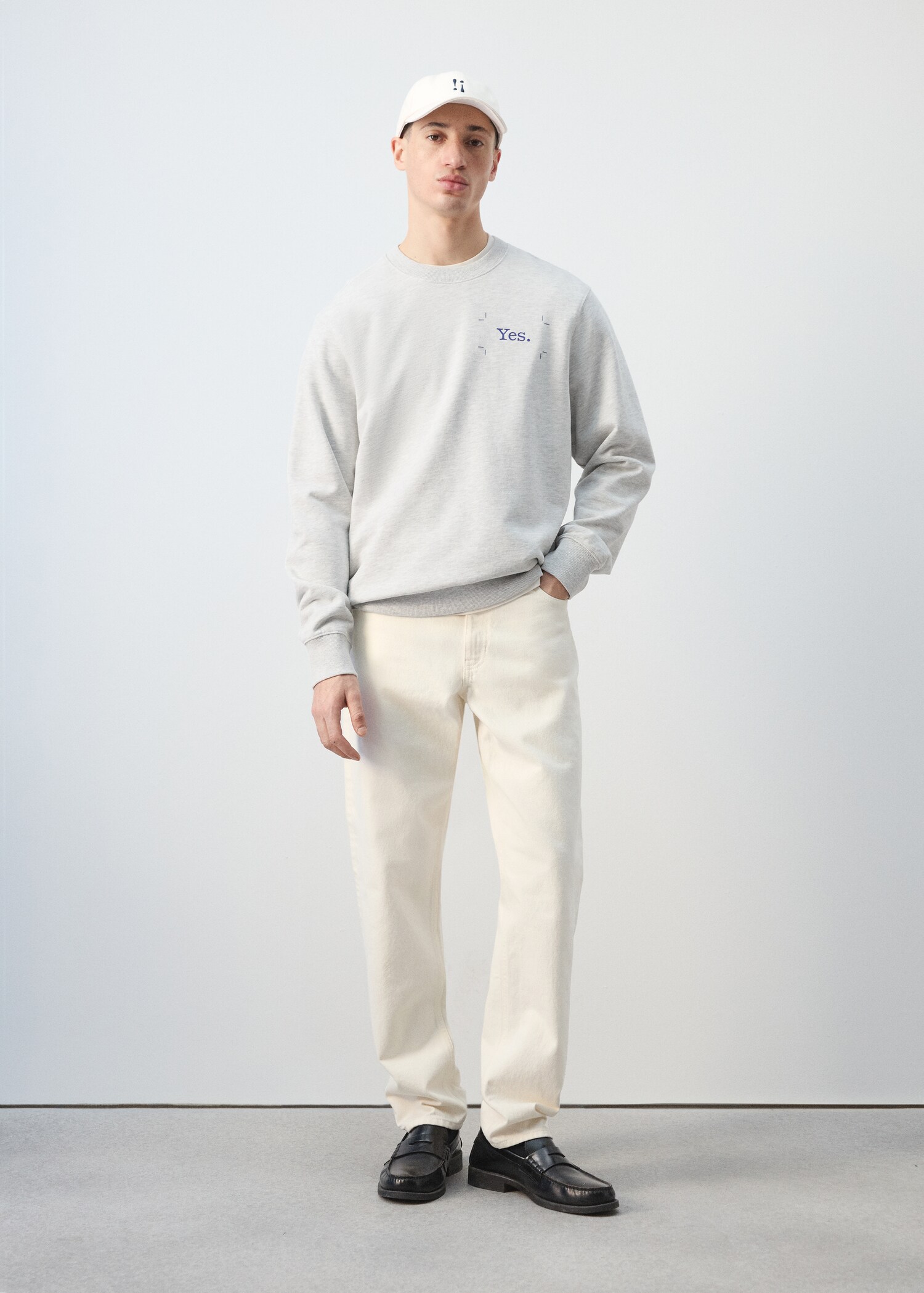 Hoodie 100% katoen met tekst - Detail van het artikel 4