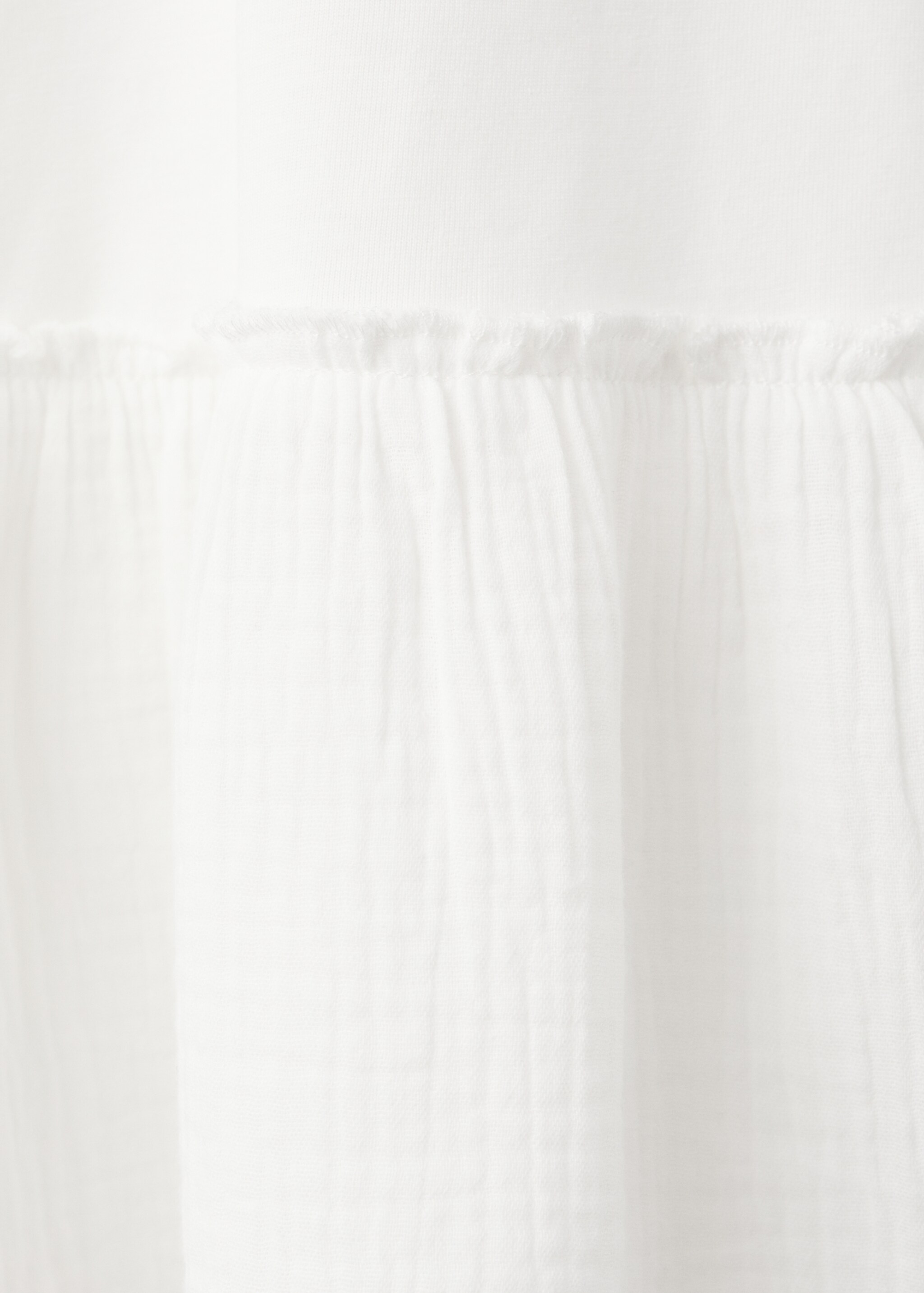 Сукня з перехрещеними бретелями на спині - Детальніше про товар 0, Брудно-білий. Ref: 27047928-00.