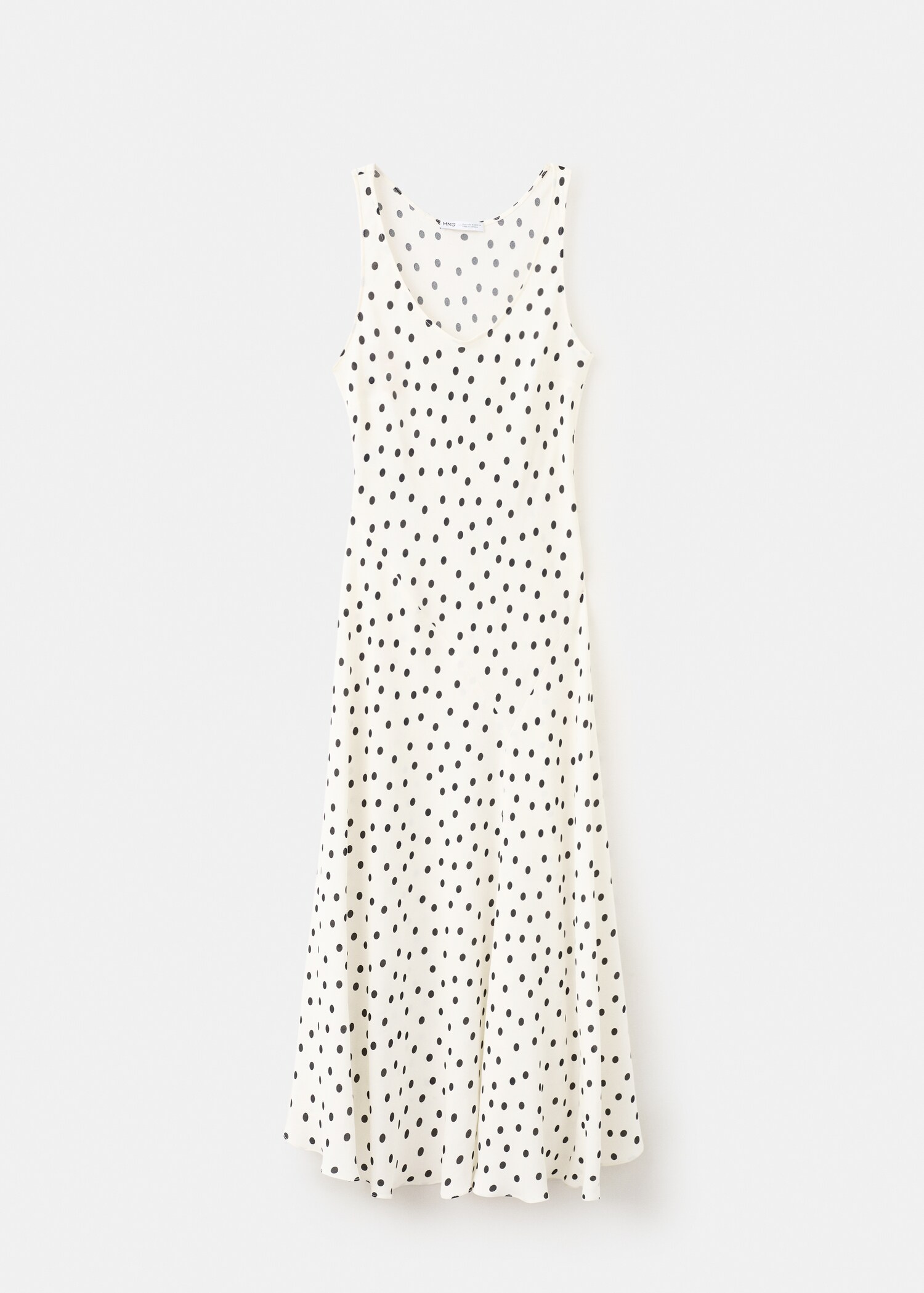 Polka dot midi dress - Article without model