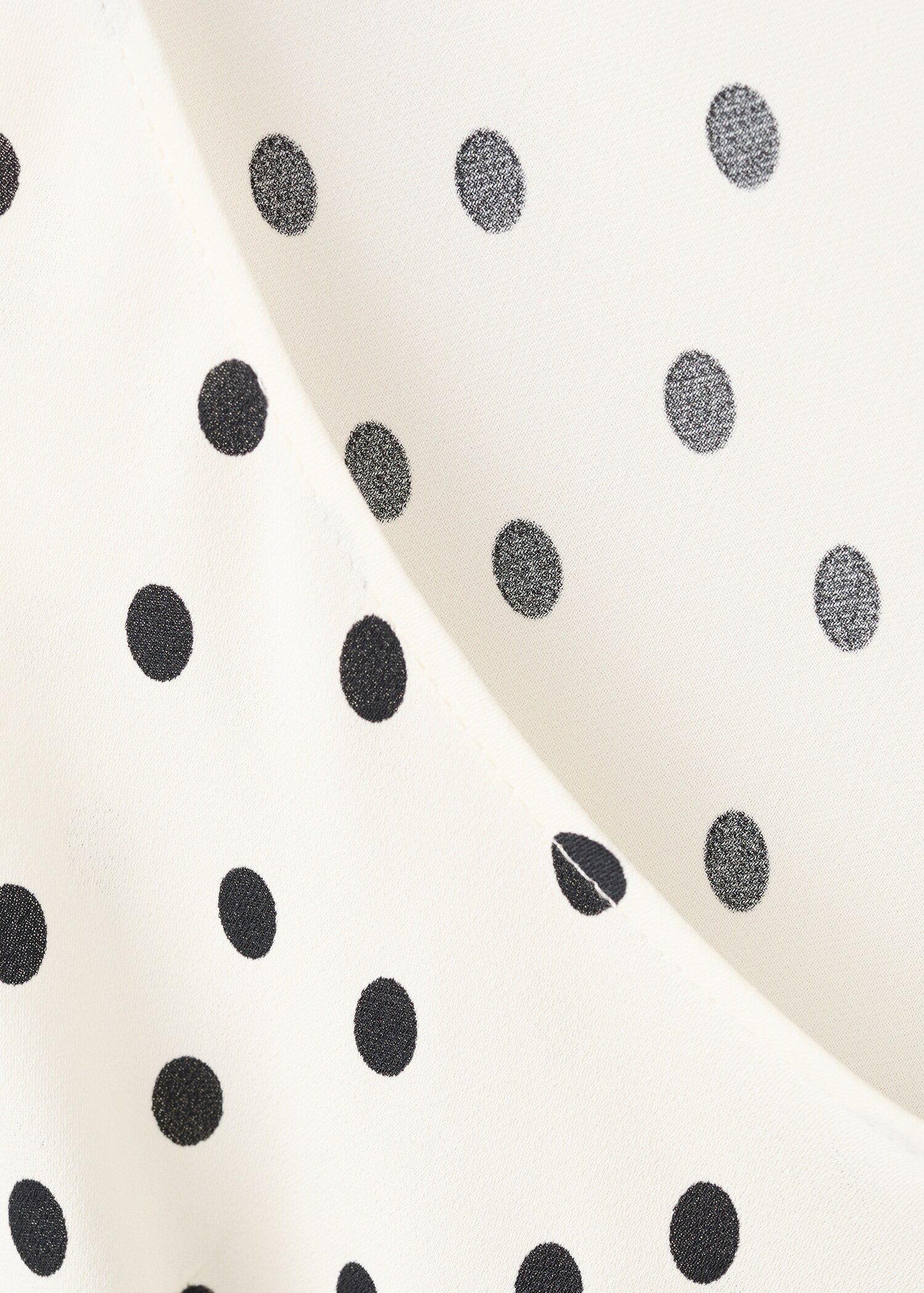 Polka dot midi dress - Details of the article 8