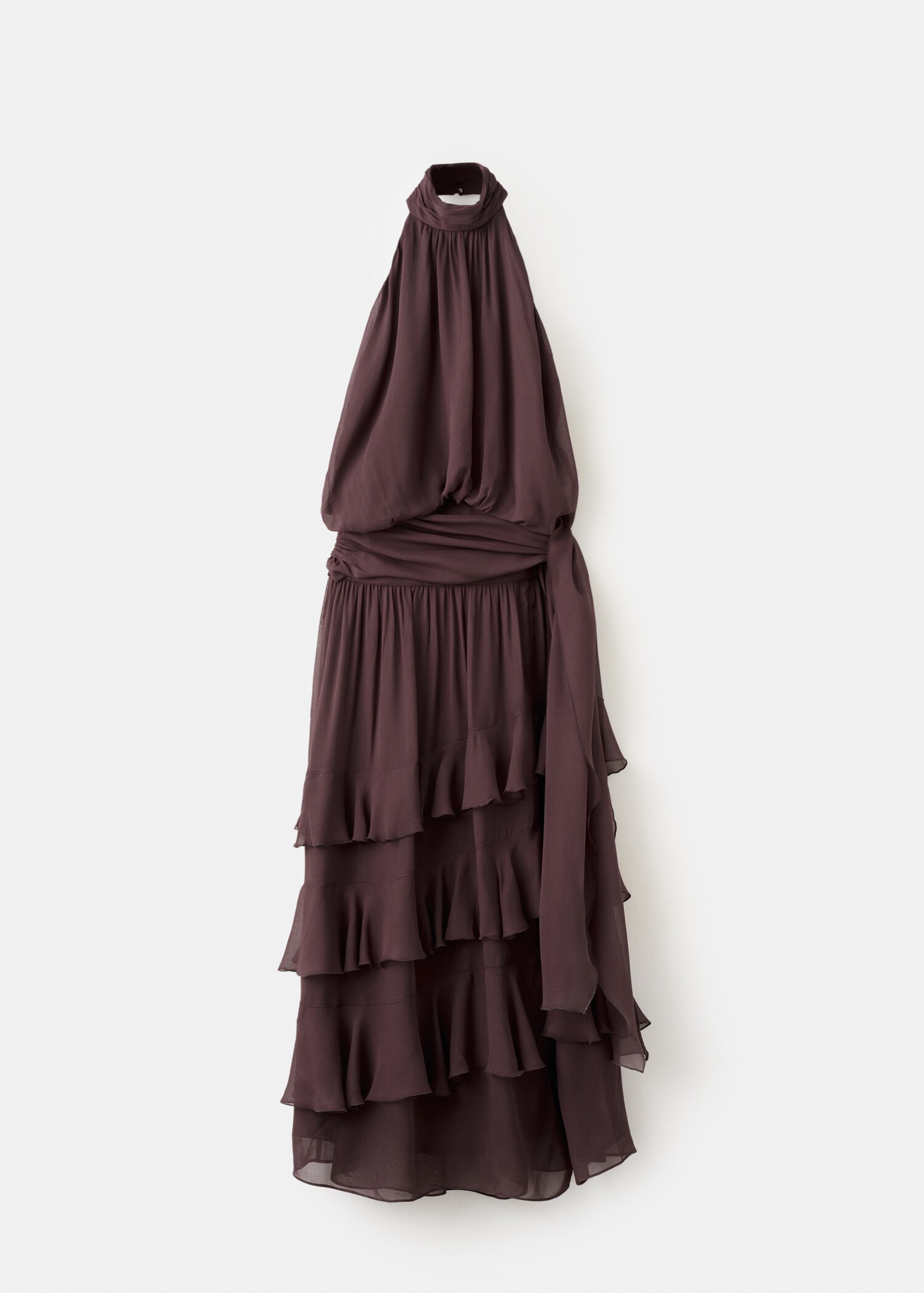 Robe froncée volants - Article sans modèle