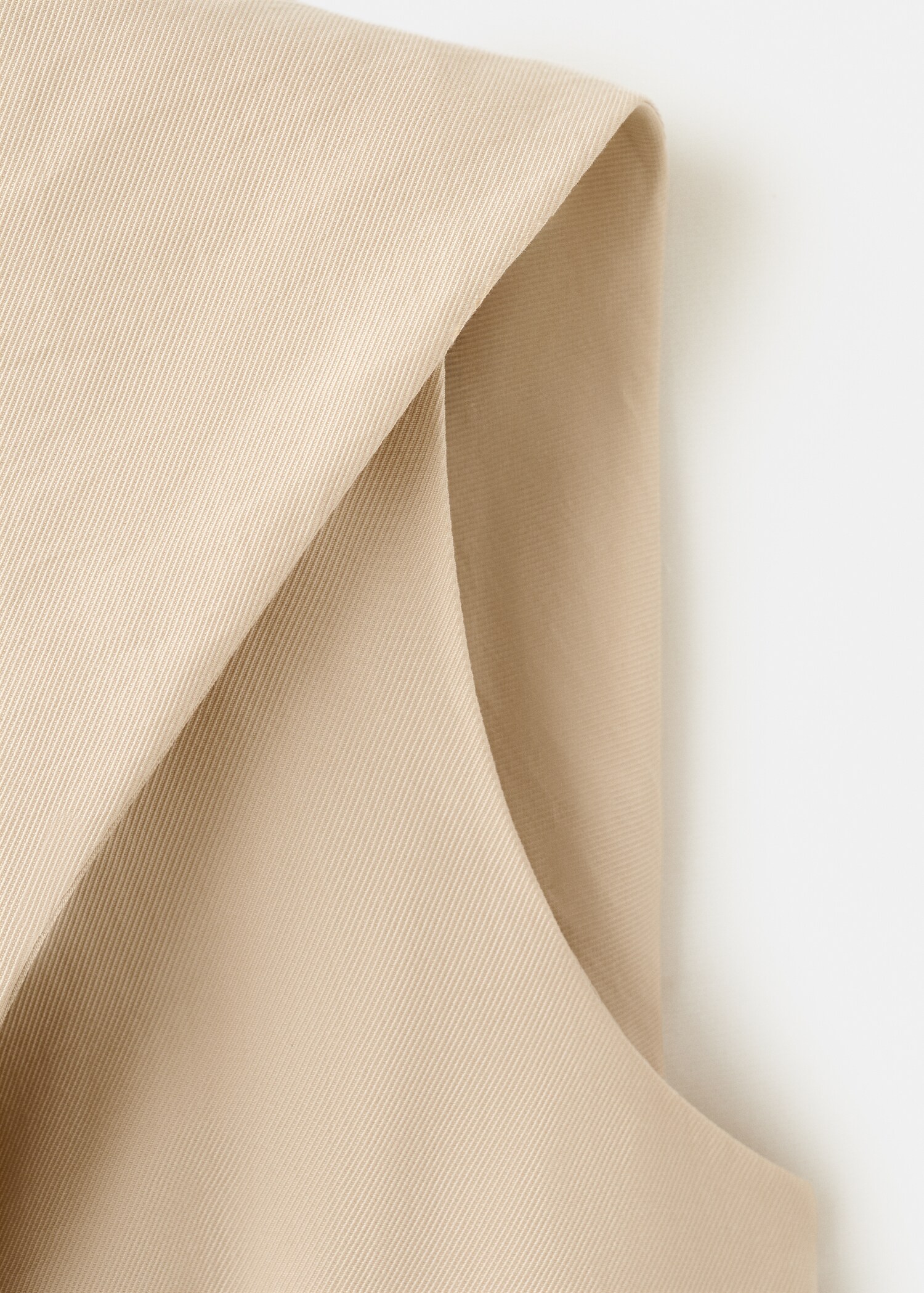 Lyocell neck scarf top - Details of the article 8