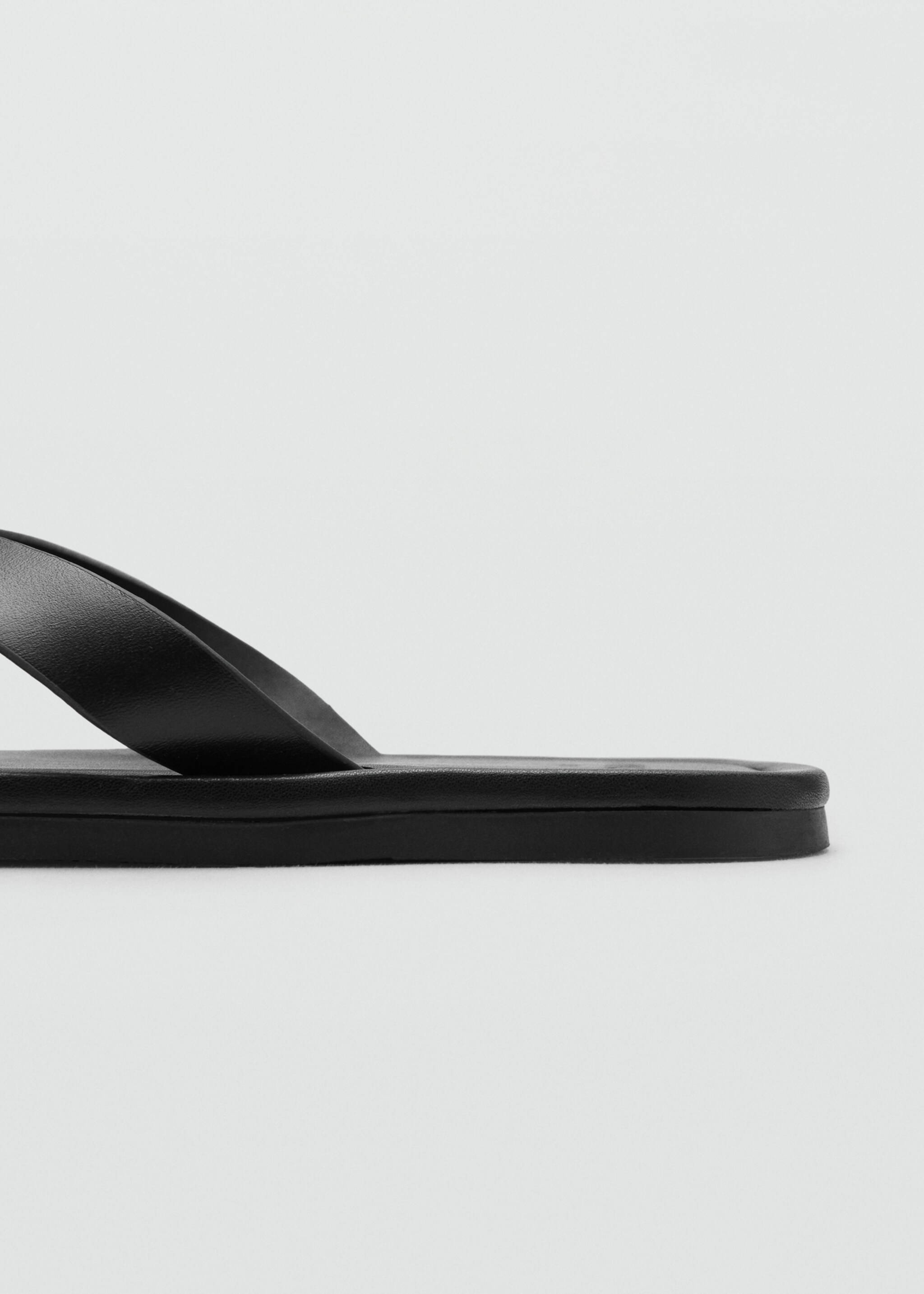 Sandalia piel tiras - Detalle del artículo 1, Negro. Ref: 27048260-00.