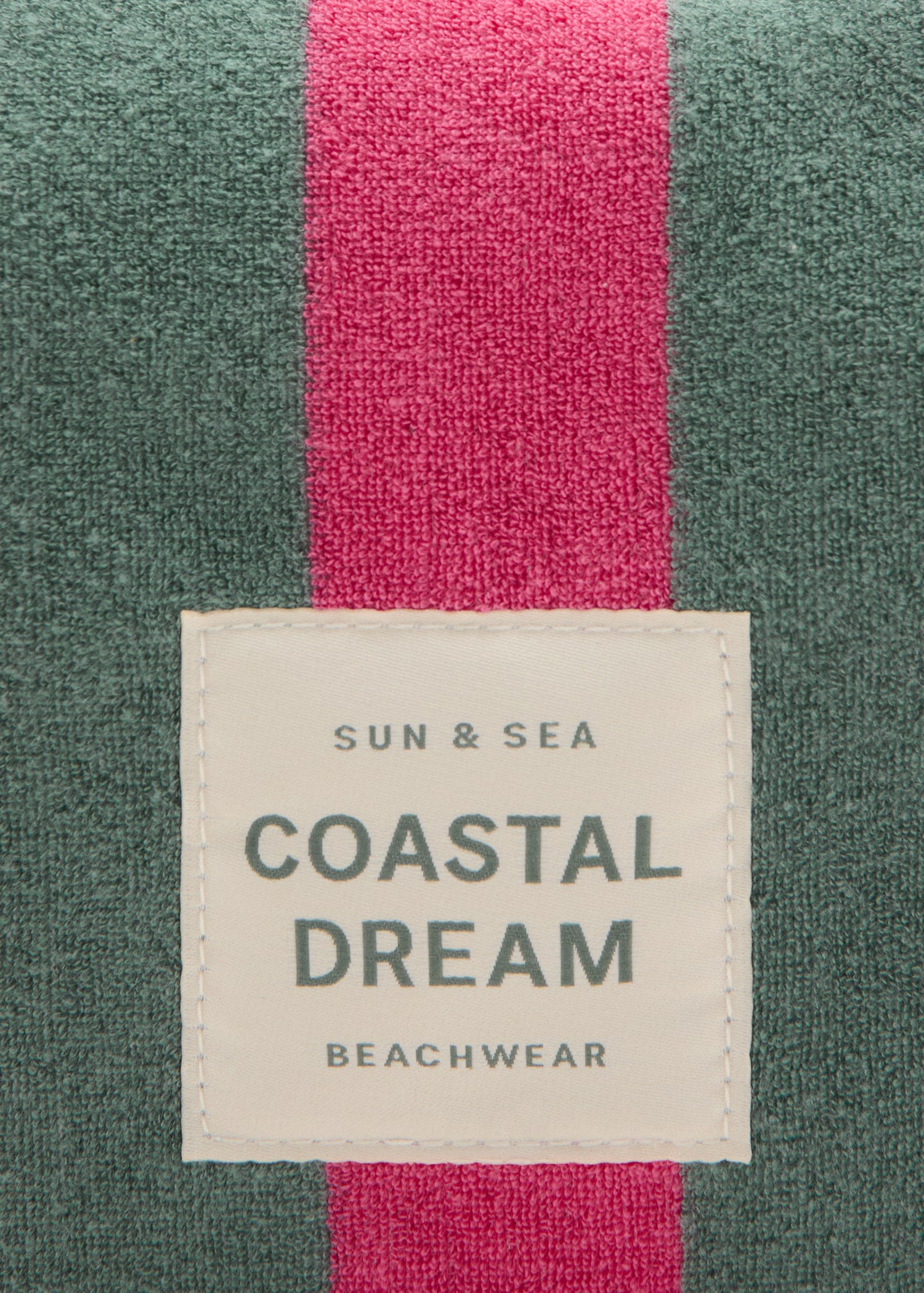 Striped cotton toiletry bag - Details of the article 2