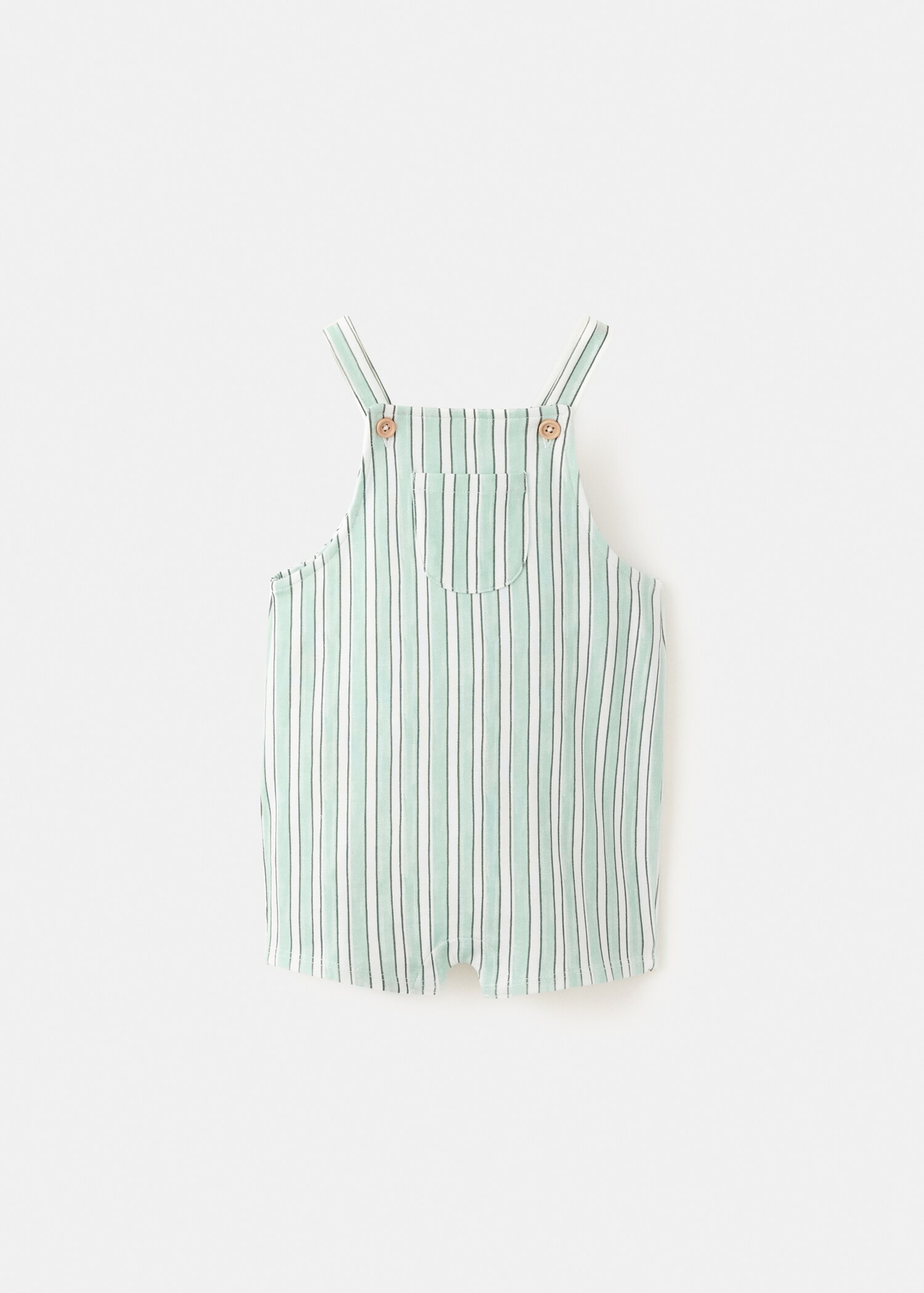 Cotton dungarees with pocket - Article without model