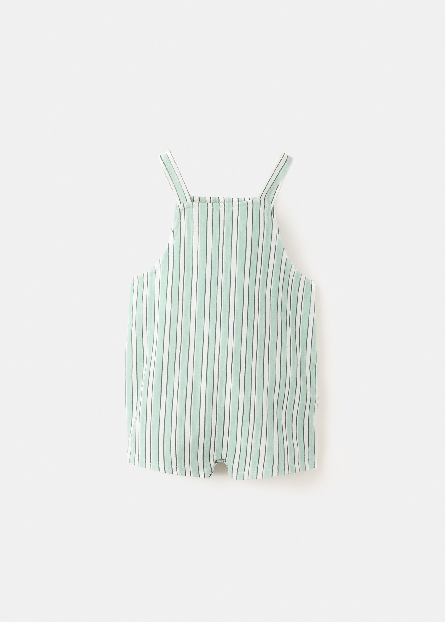 Cotton dungarees with pocket - Reverse of the article