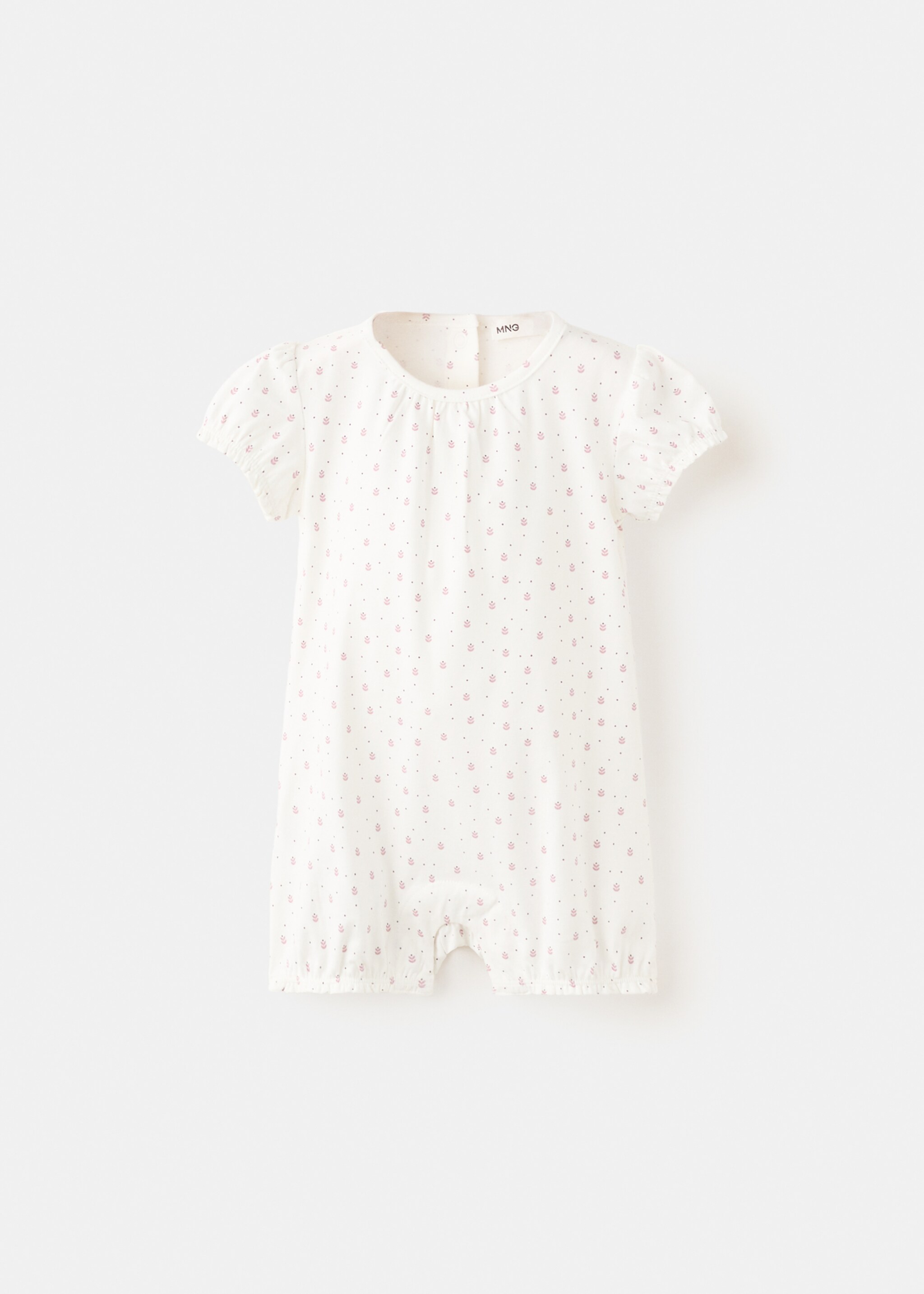 Floral-print pyjamas - Article without model, Off White. Ref: 27048275-00.