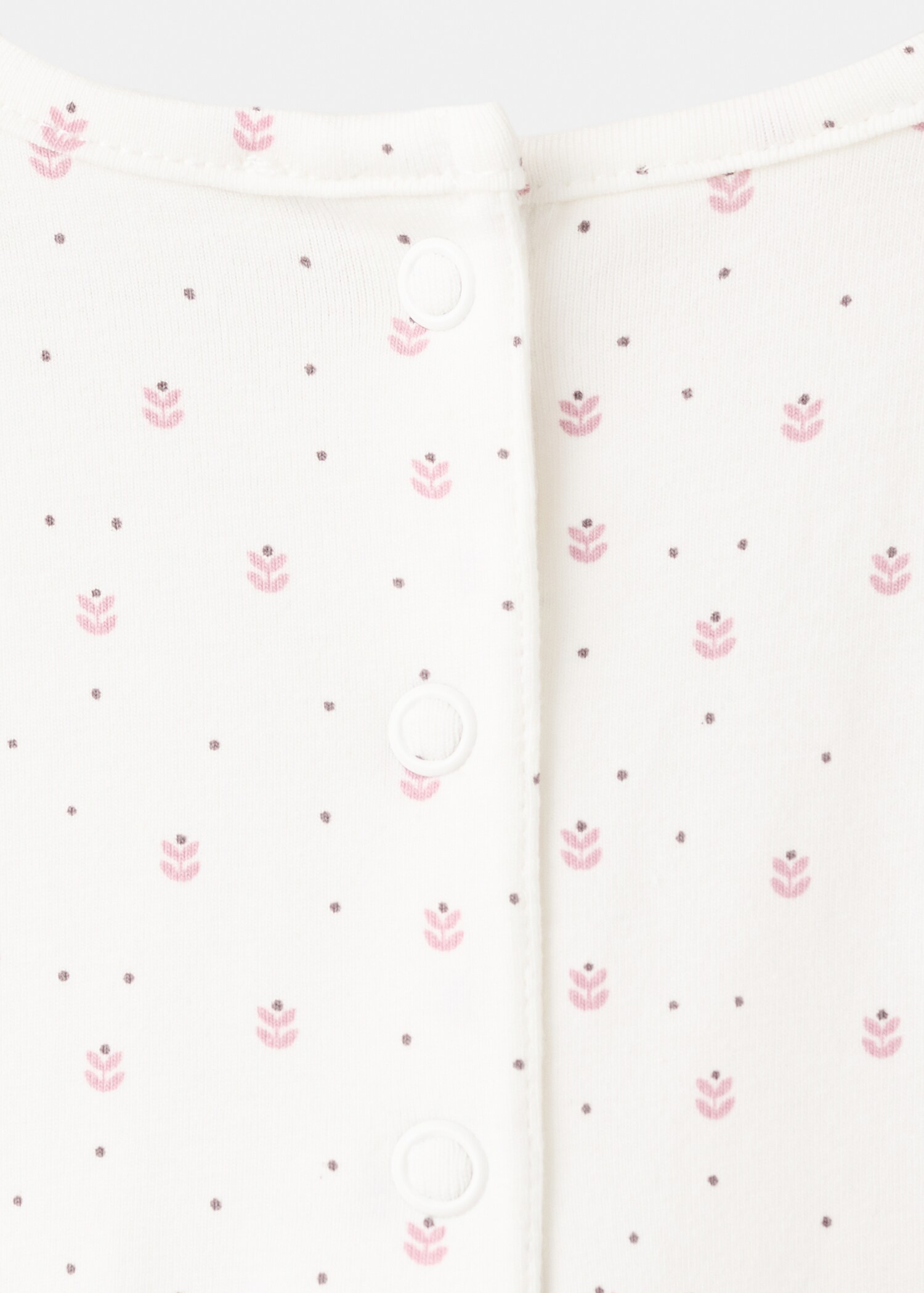 Floral-print pyjamas - Details of the article 0