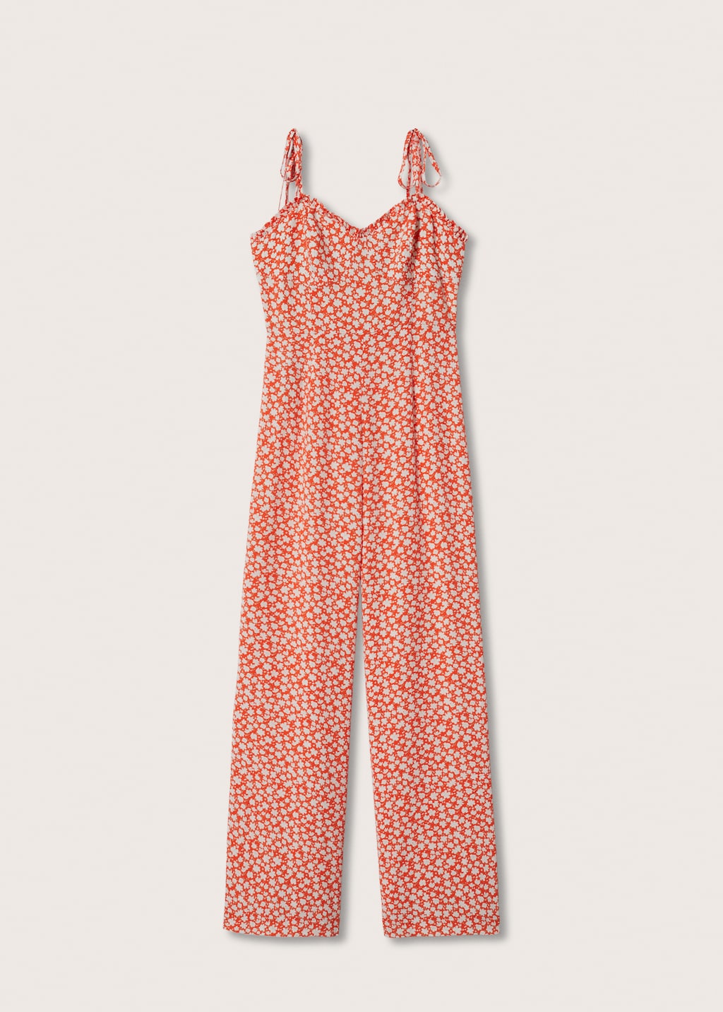 Floral print jumpsuit Women MANGO Japan