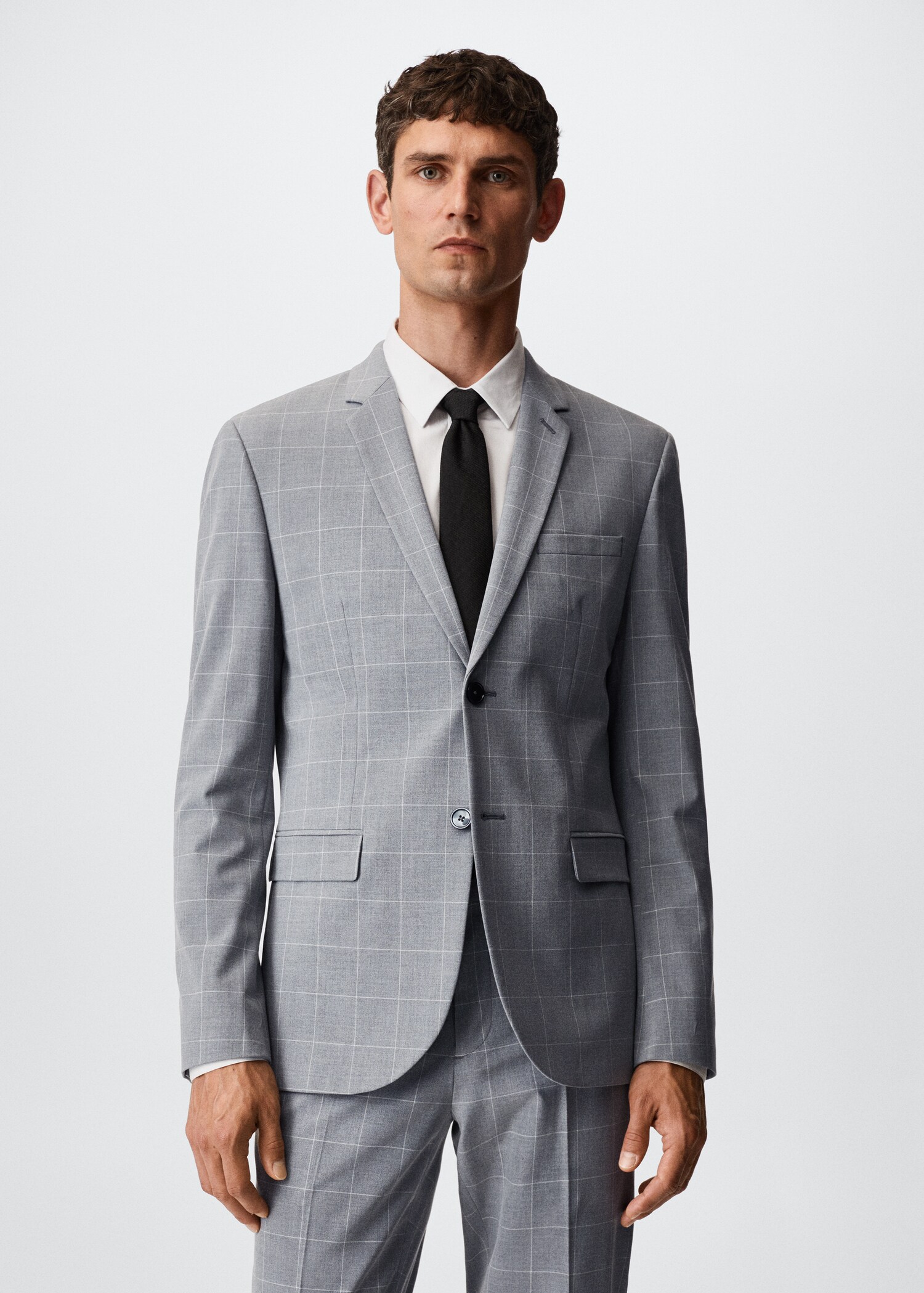 Slim Fit Trajes Chaqueta Hombre Primark Traje Chaqueta Azul