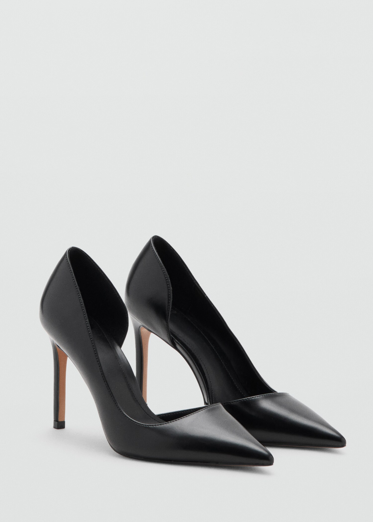 Asymmetrical heeled shoes - Medium plane