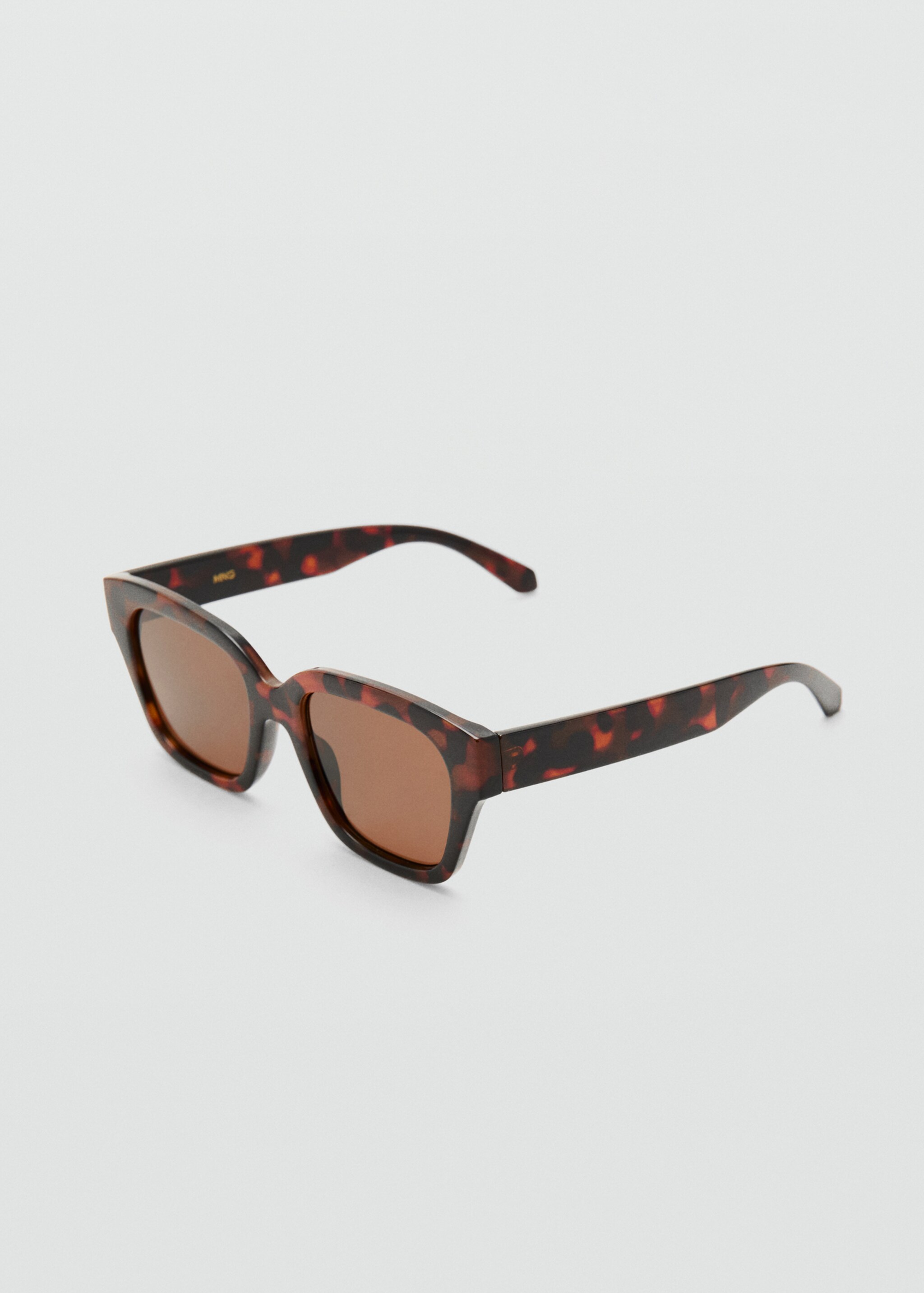 Squared frame sunglasses - Medium plane, Chocolate. Ref: 27051176-00.