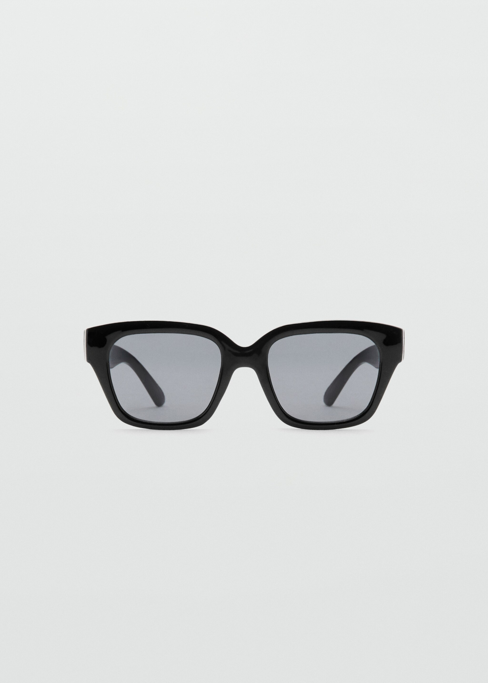 Squared frame sunglasses - Article without model, Black. Ref: 27051176-00.