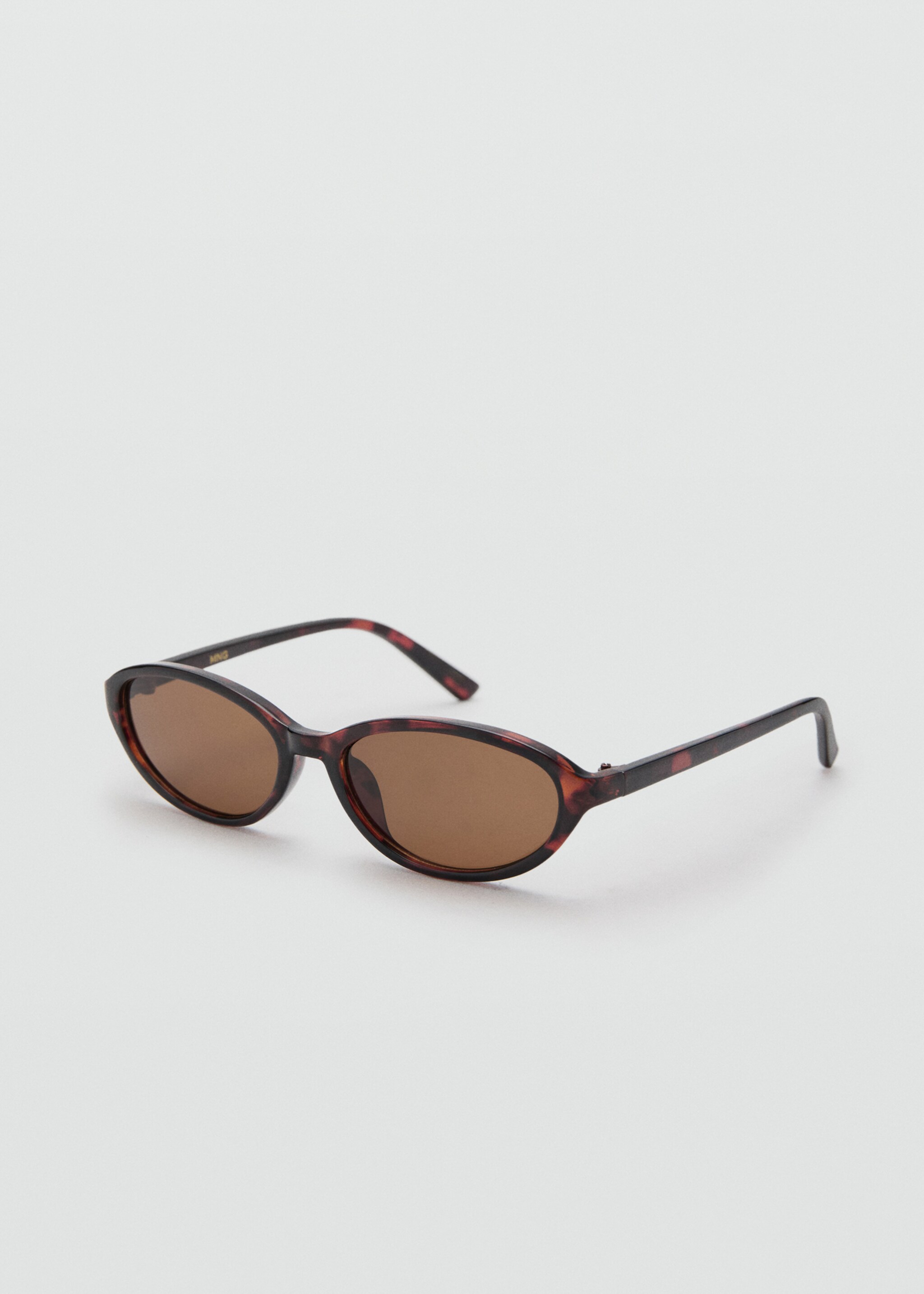 Resin frame sunglasses - Medium plane, Chocolate. Ref: 27051177-00.