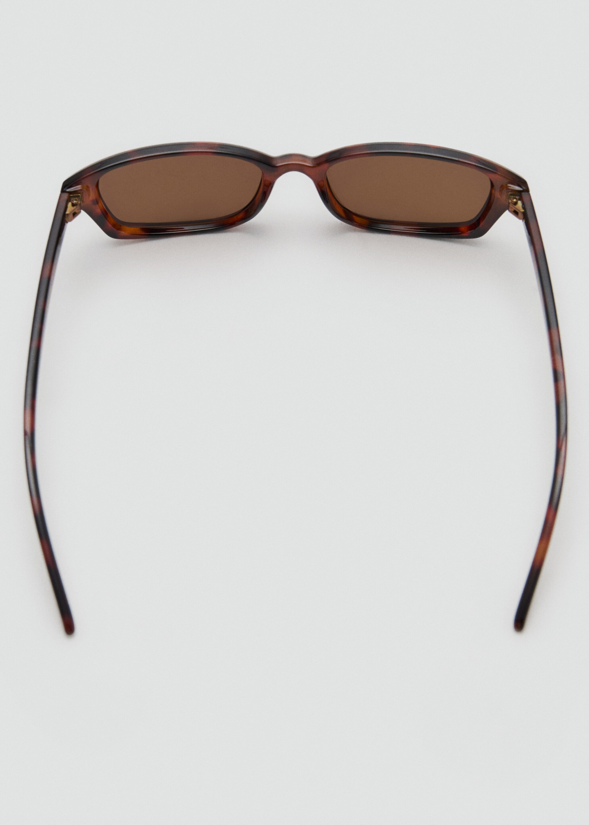 Thin-frame sunglasses - Details of the article 1, Chocolate. Ref: 27051179-00.