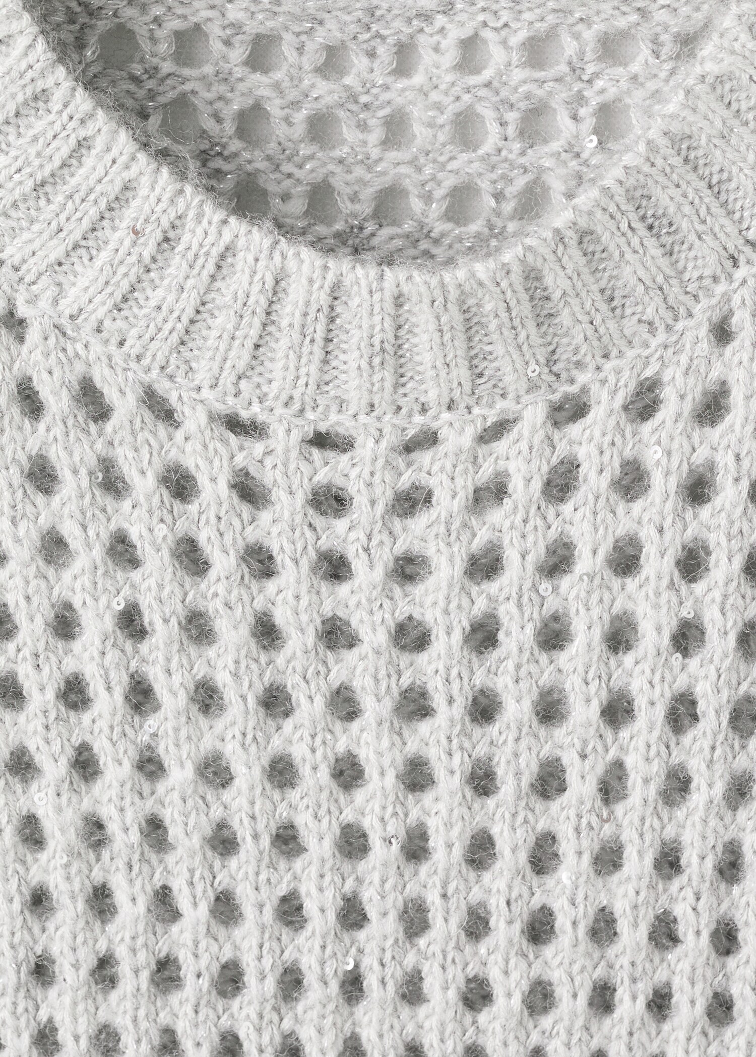 Lurex sequin gilet - Details of the article 0