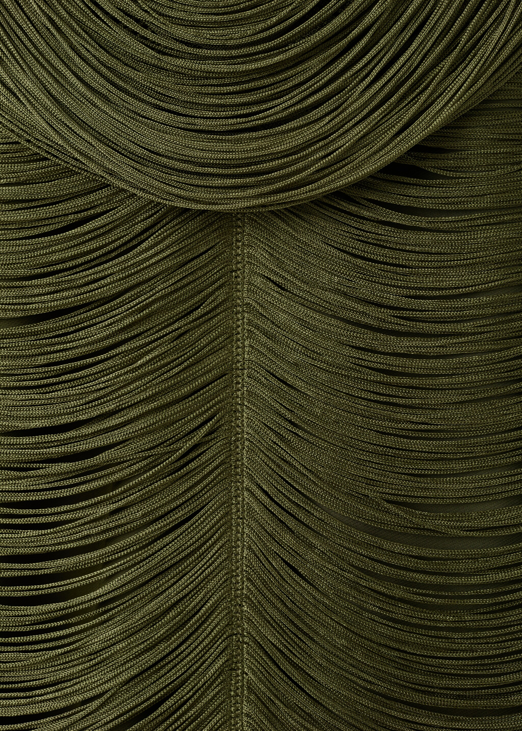 Fransklänning med låg rygg - Detaljer om artikeln 0, Khaki. Ref: 27051183-00.