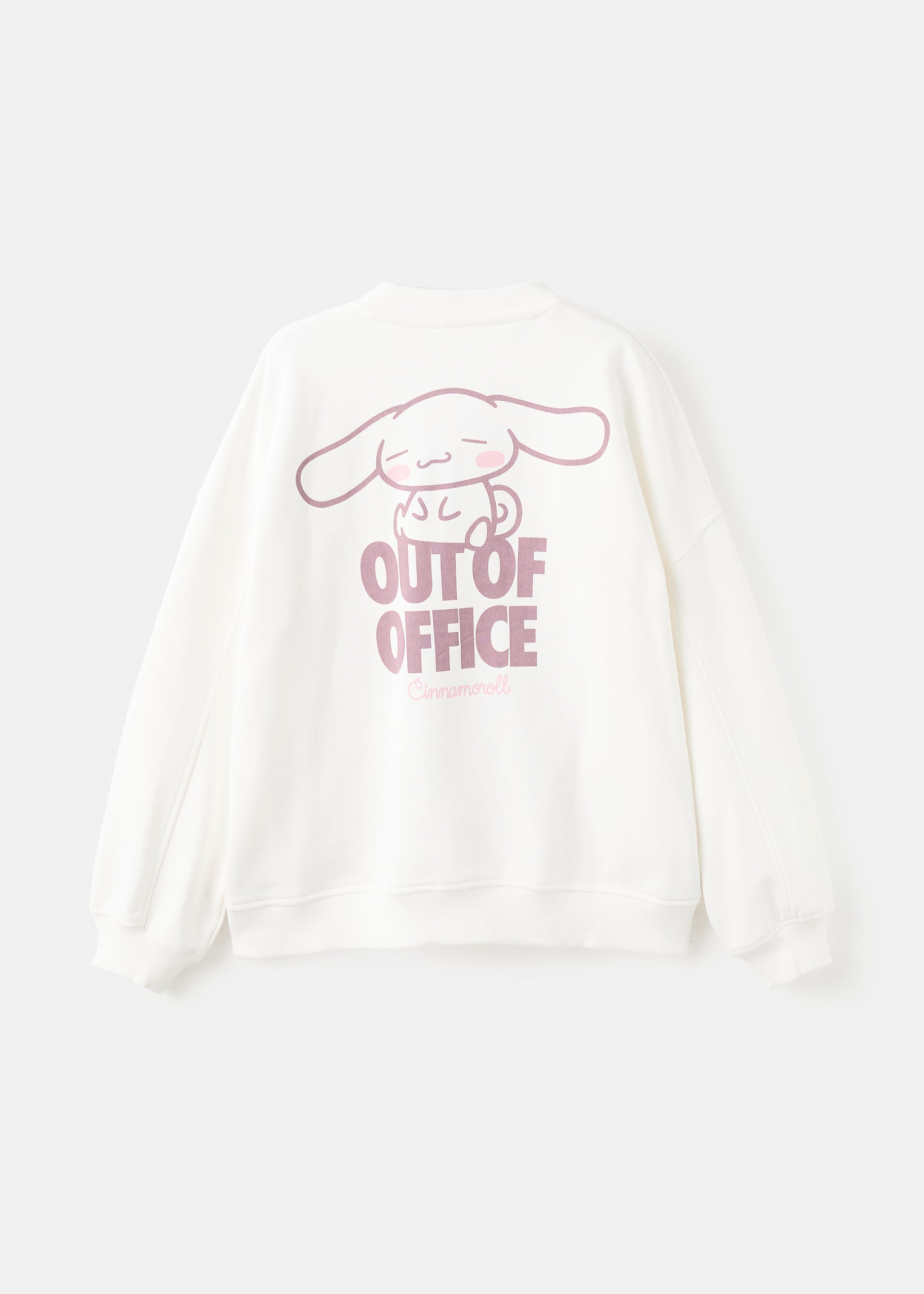 Hello Kitty sweatshirt - Reverse of the article, Off White. Ref: 27051184-00.