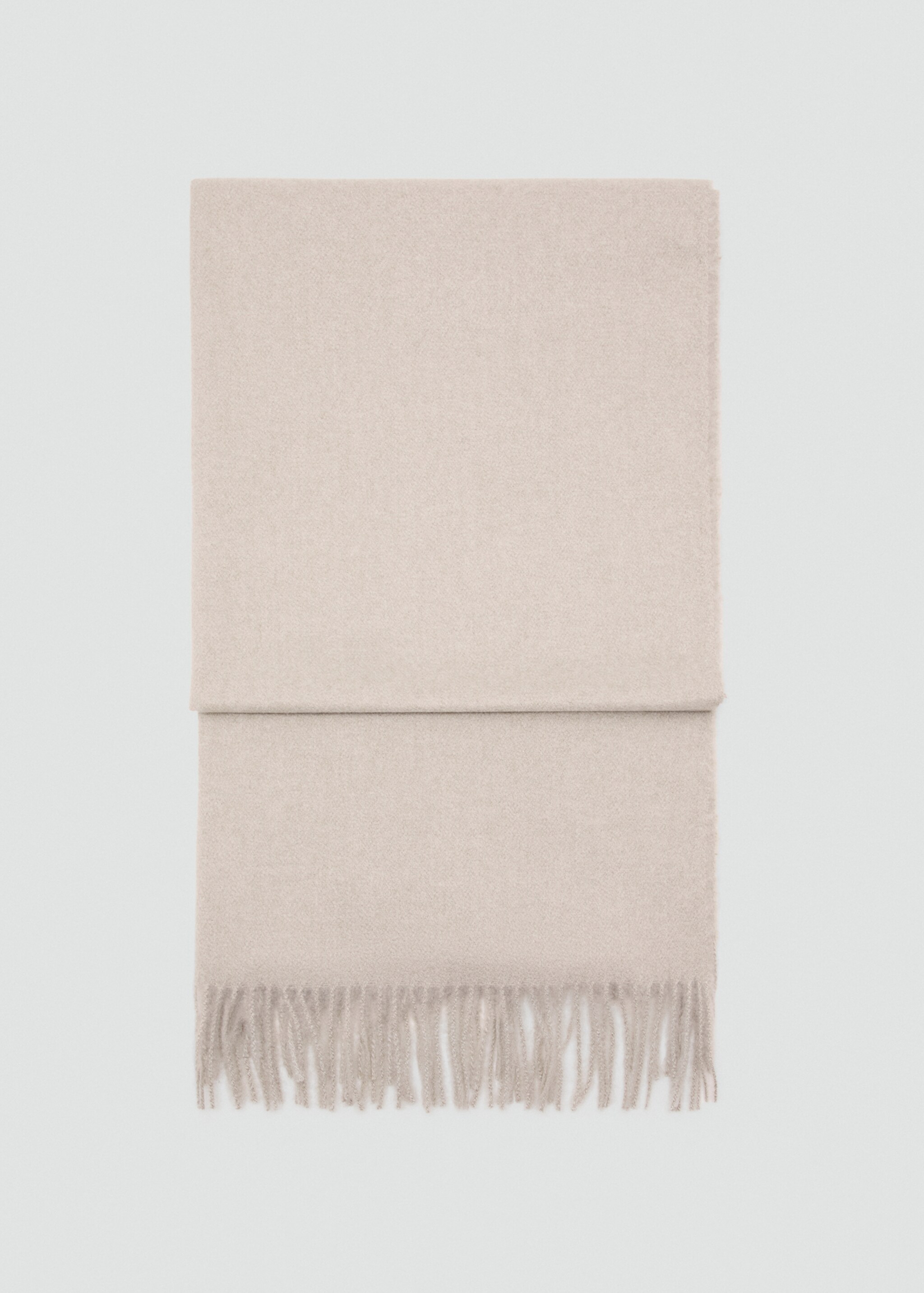 وشاح بحواف بأهداب - منتج دون نموذج, رملي. Ref: 27051188-00.