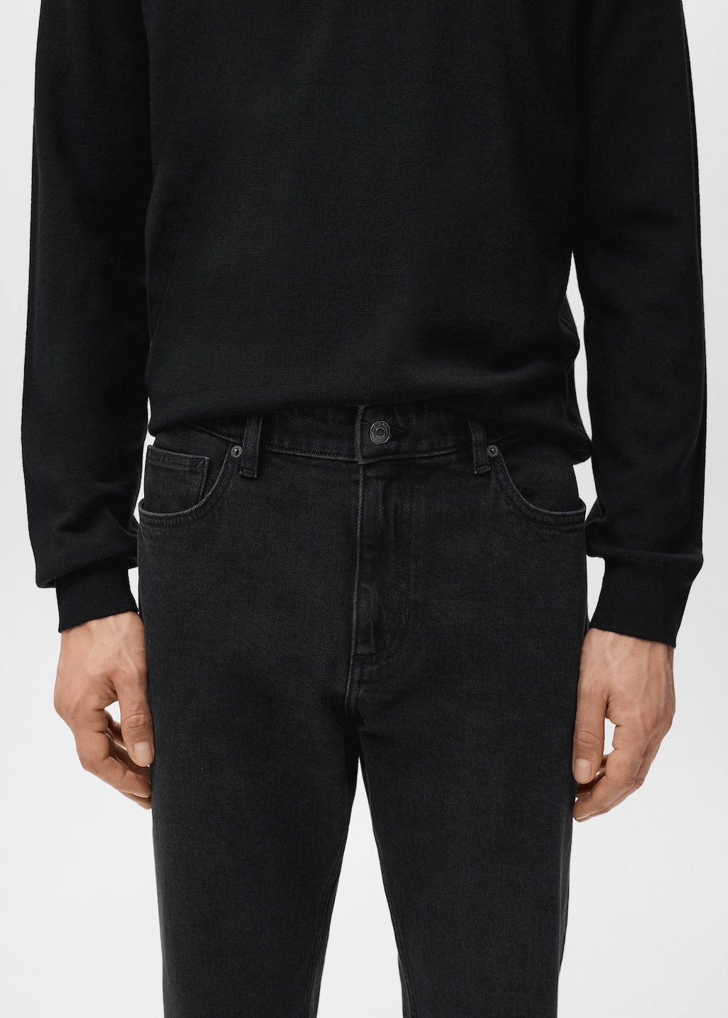 Ben cropped tapered-fit jeans