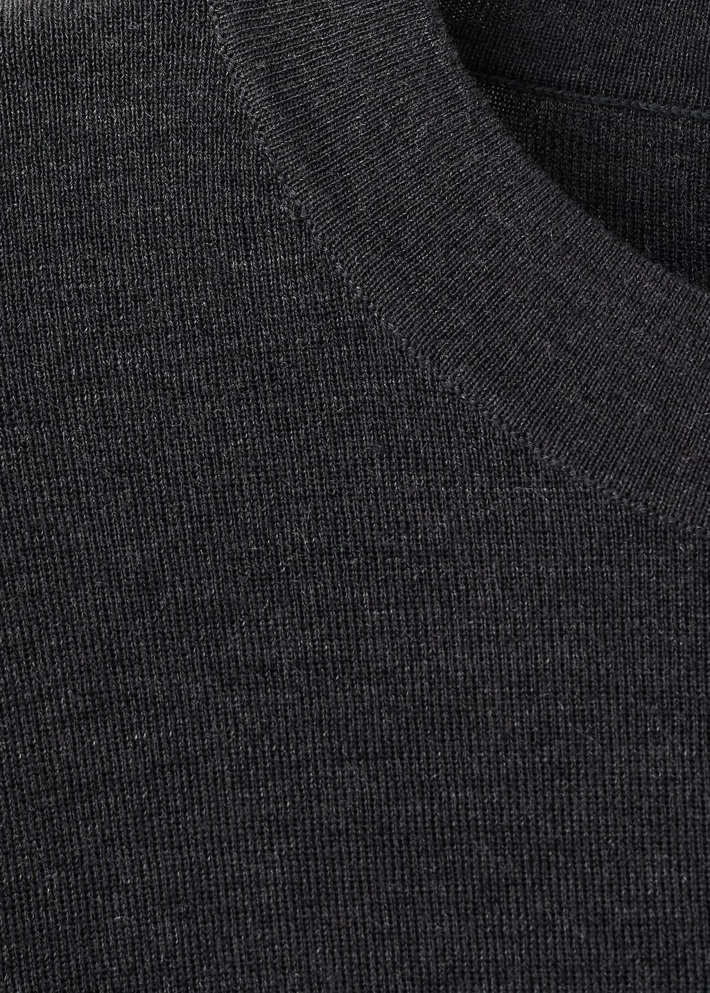 Mango Short-sleeved wool sweater