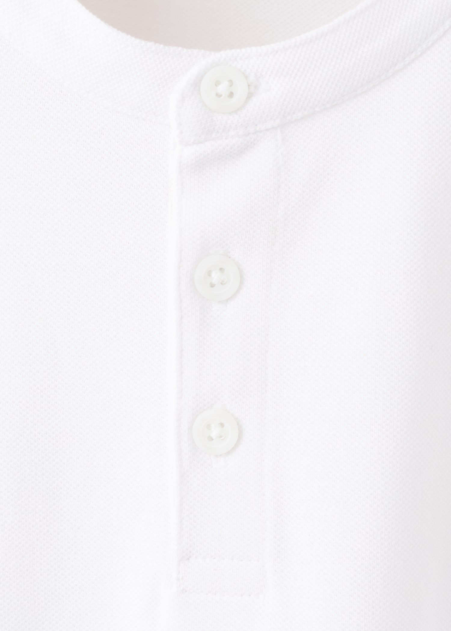Printed cotton polo shirt - Details of the article 0