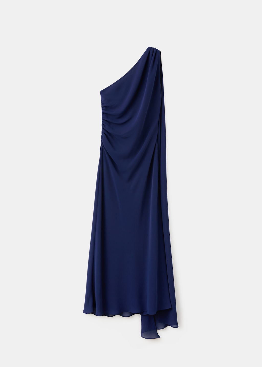 Asymmetrical dress with scarf - image 5
