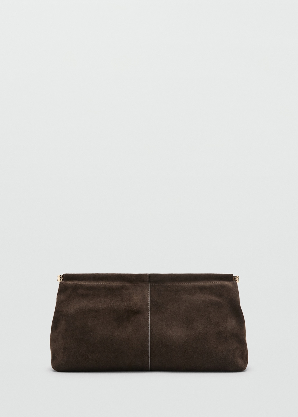 Suede handbag