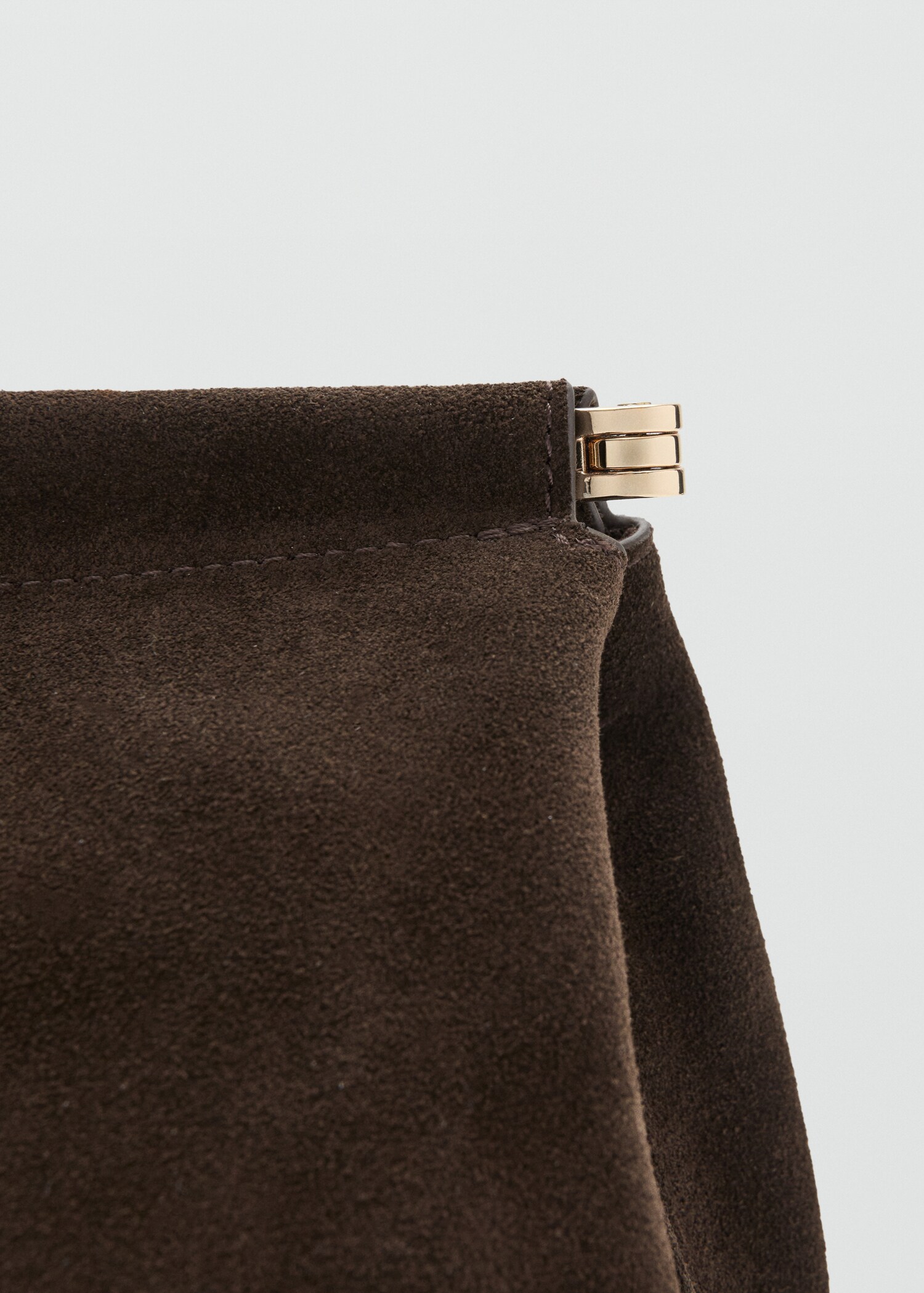 Sac à main en cuir sergé - Détail de l'article 1