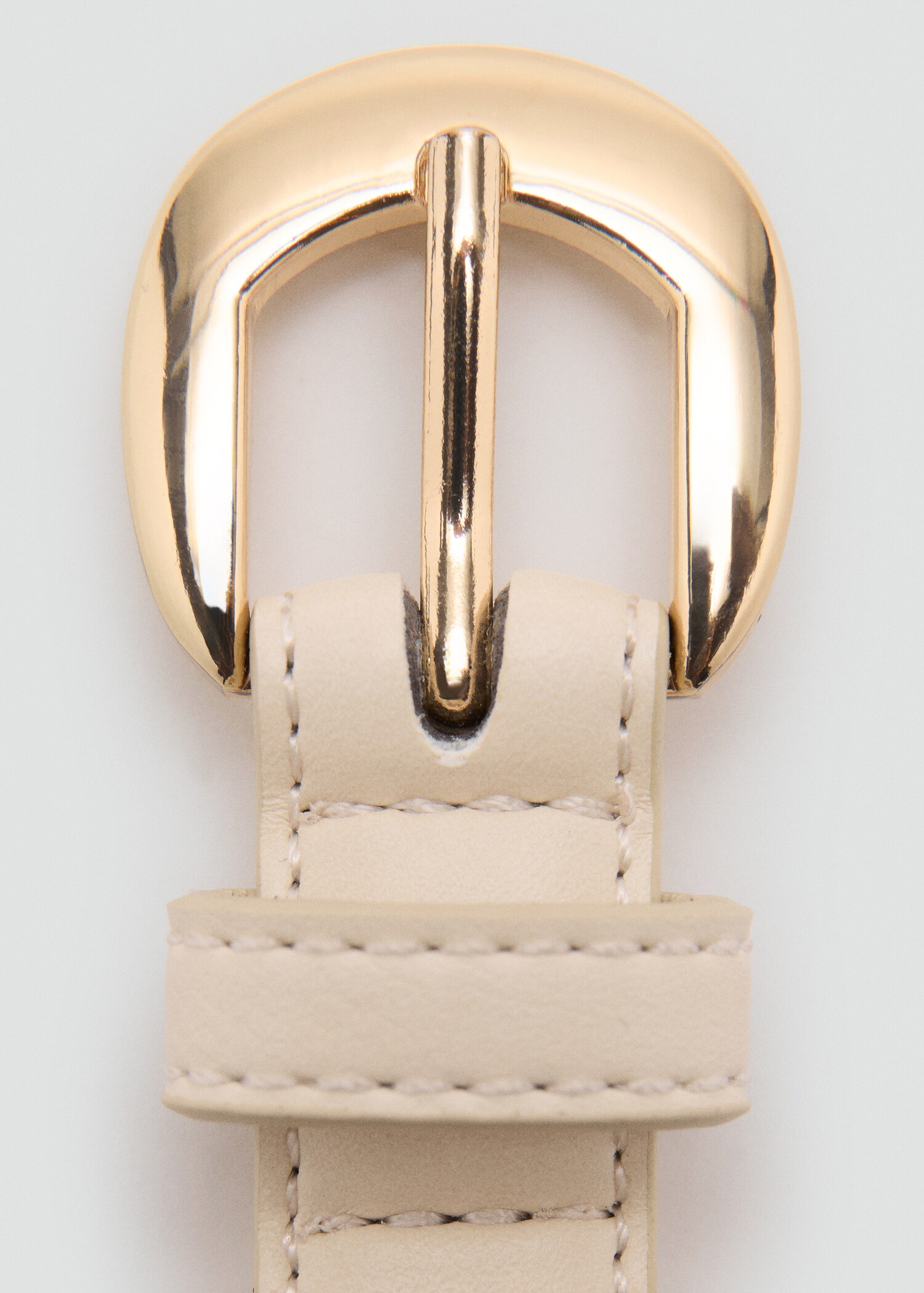 Buckle skinny belt - Details of the article 1
