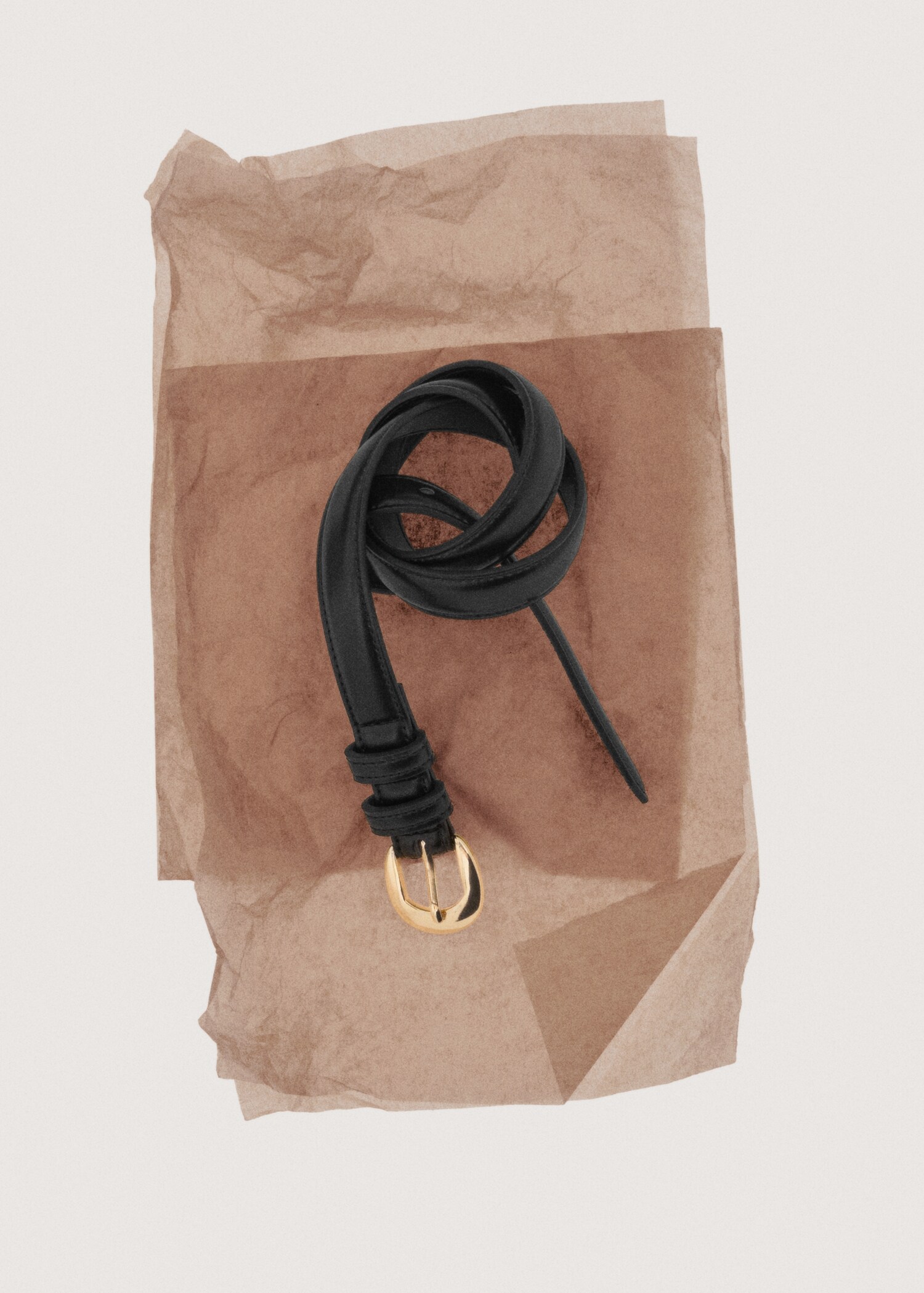 حزام رفيع مع مشبك - تفاصيل المنتج 7