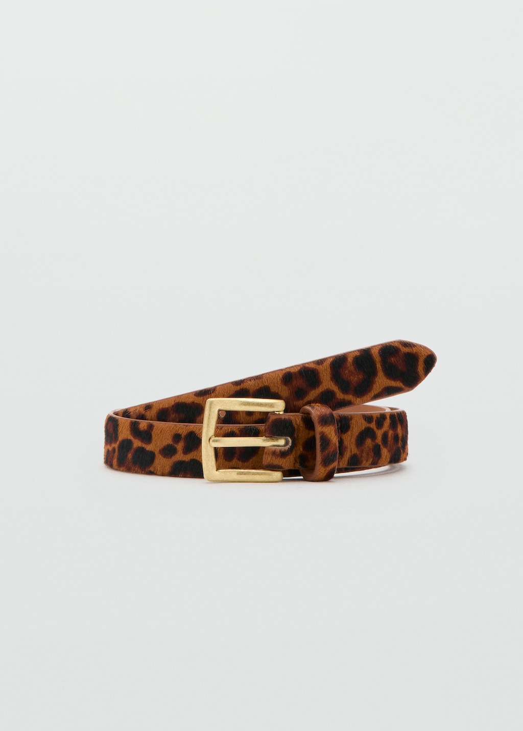 leopard print belt mens