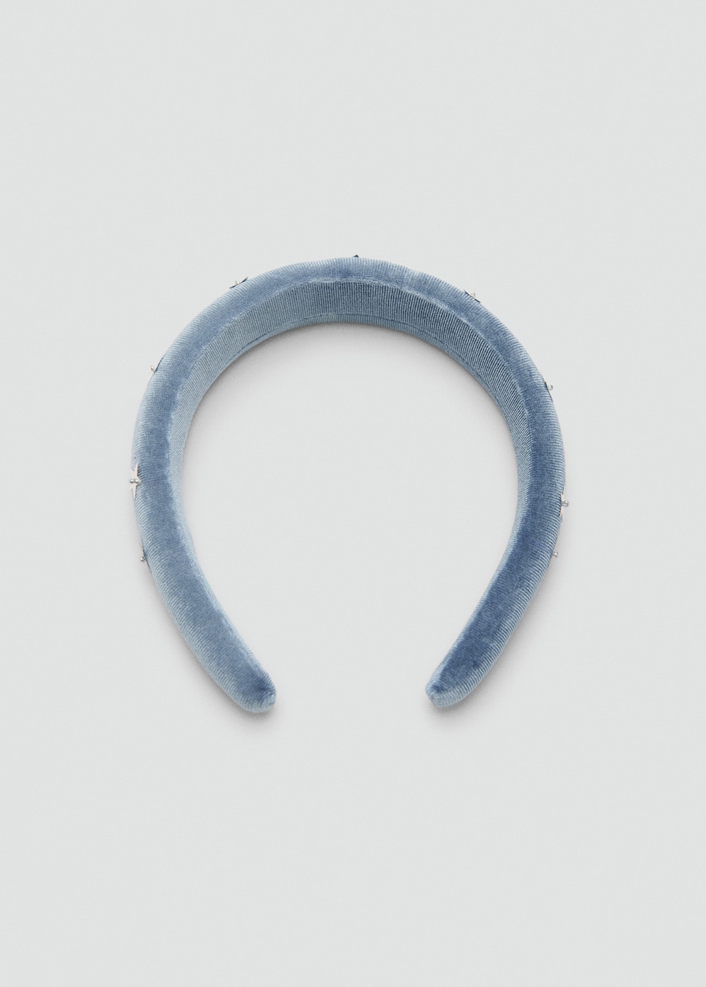 Velvet stars headband