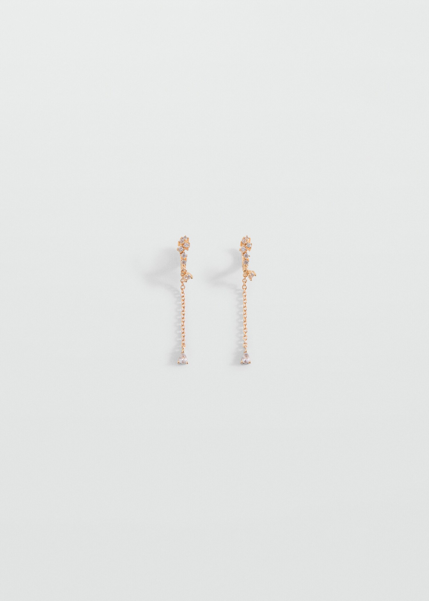 Pendientes hilo piedra - Artículo sin modelo