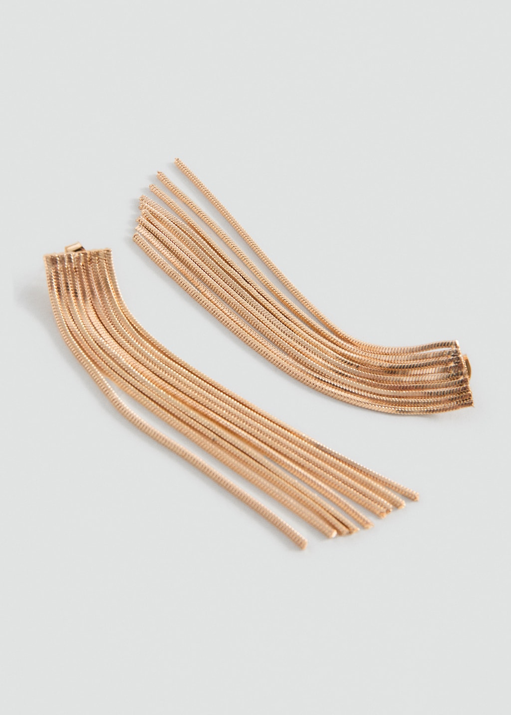 Long waterfall earrings