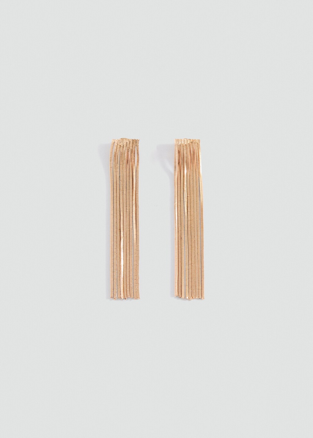 Long waterfall earrings