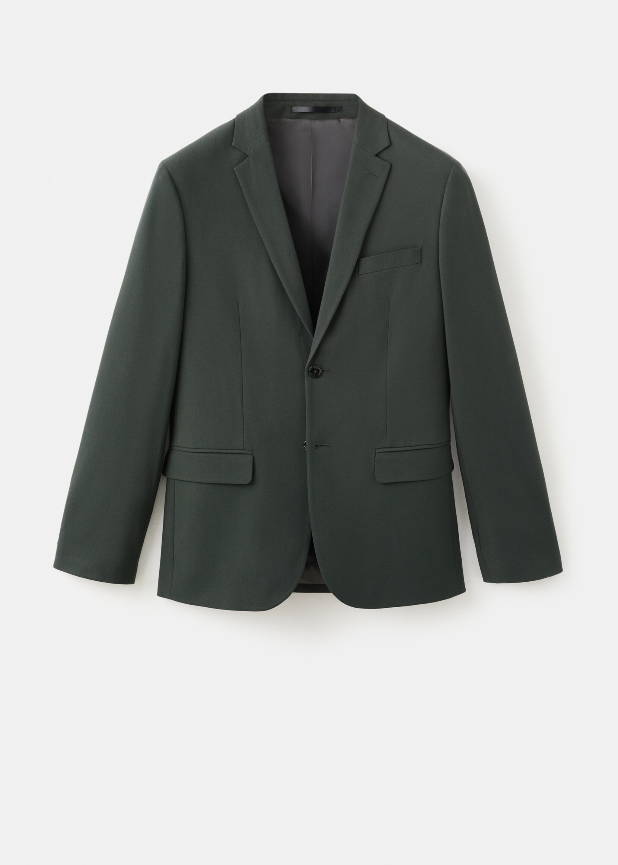 Super slim-fit blazer van stretchstof - Artikel zonder model, Groen. Ref: 27051220-00.