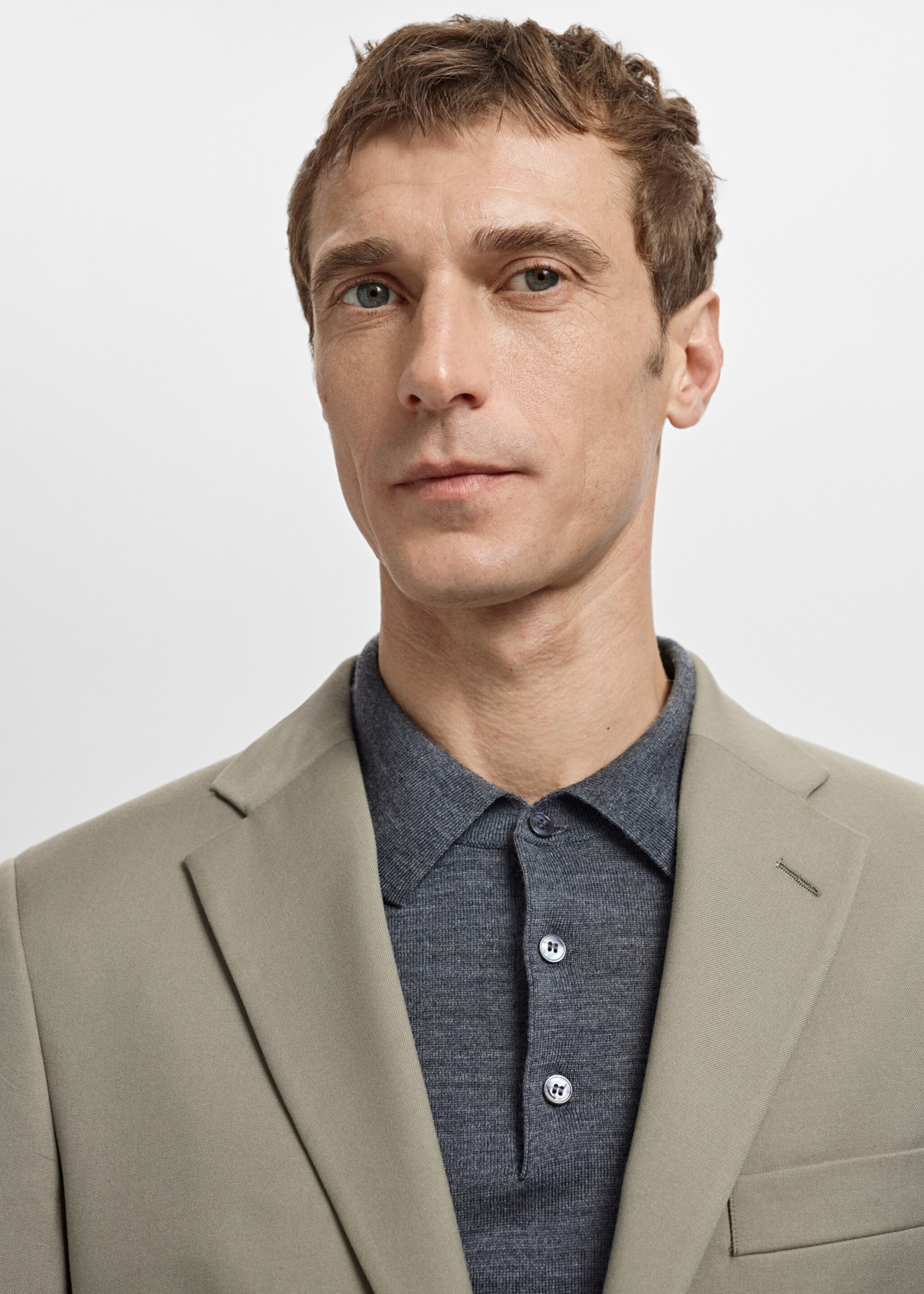 Americana vestit Milan slim fit - Detall de l'article 1, Gris visó. Ref: 27051223-00.