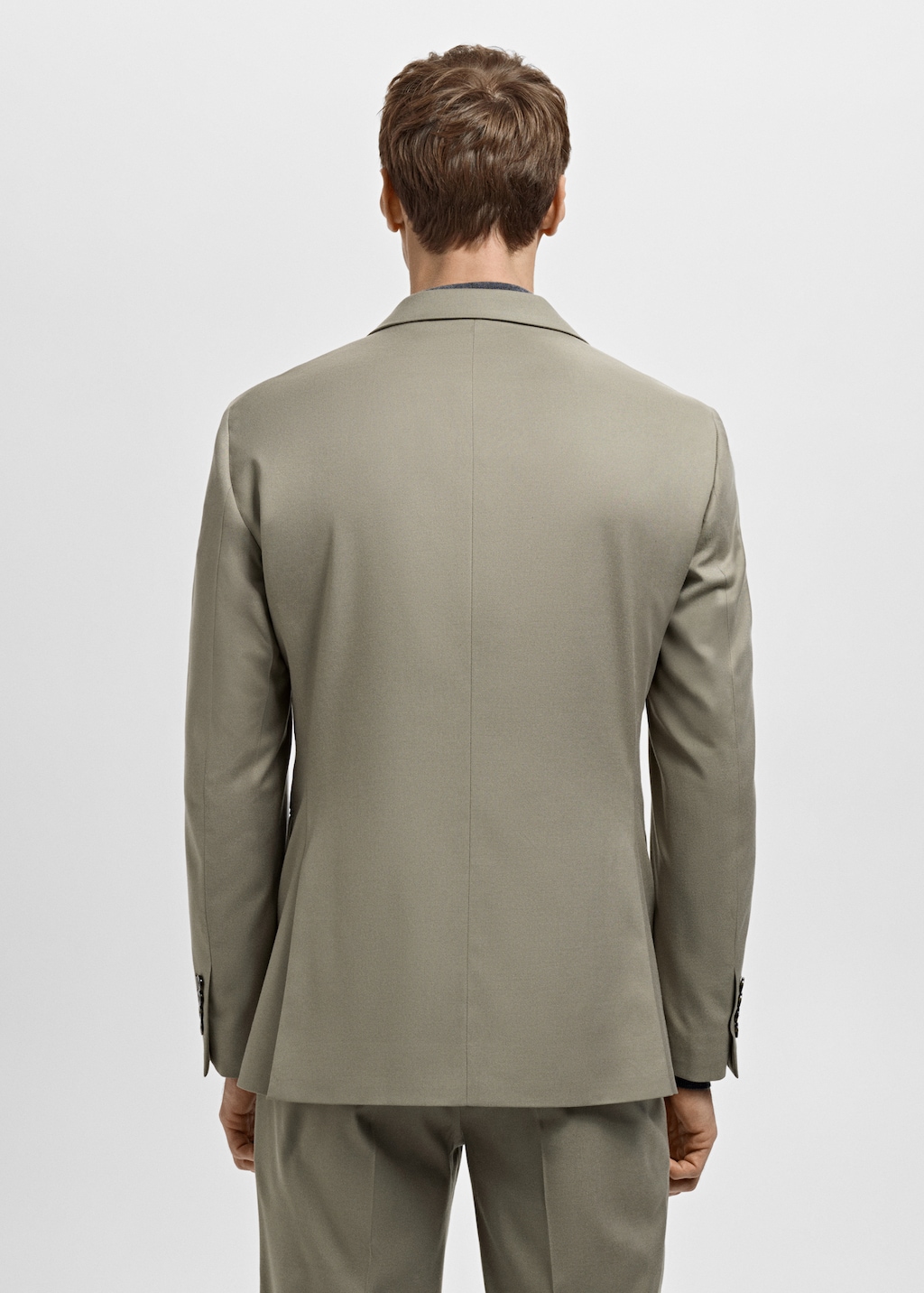 Milan slim-fit suit blazer