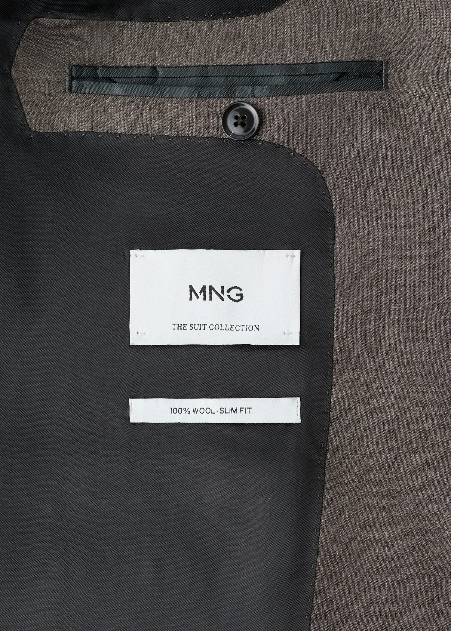 Venice 100% virgin wool suit jacket - Details of the article 0