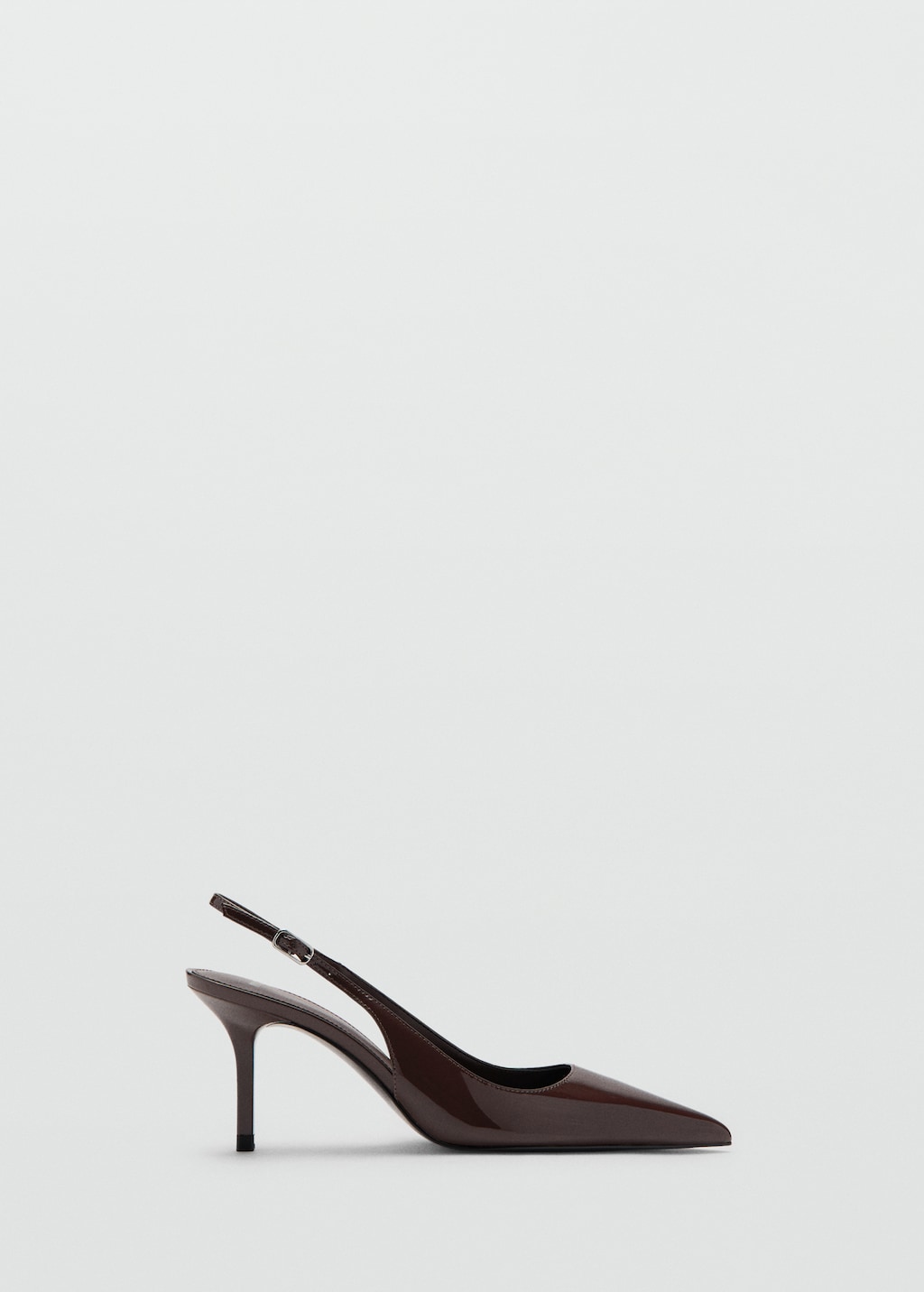 Mango Patent heeled shoes