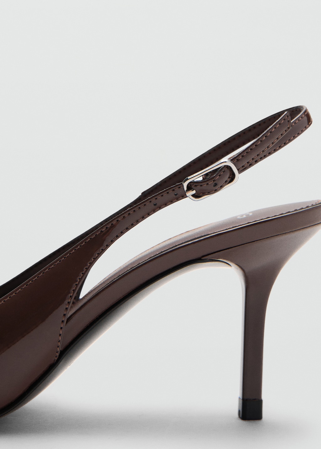 Mango Patent heeled shoes